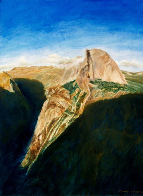 Sunrise on Half Dome