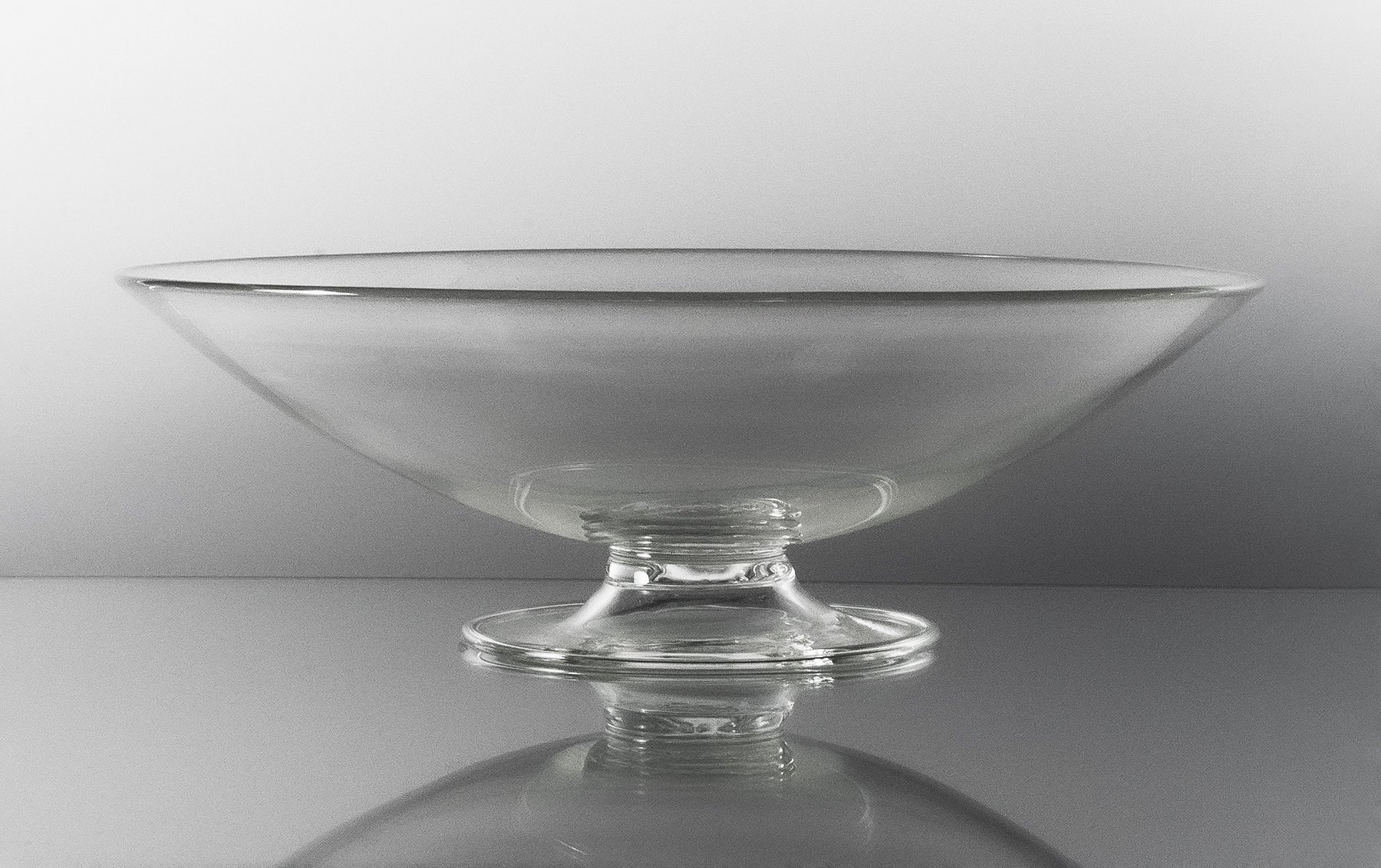   Footed Bowl , blown glass 