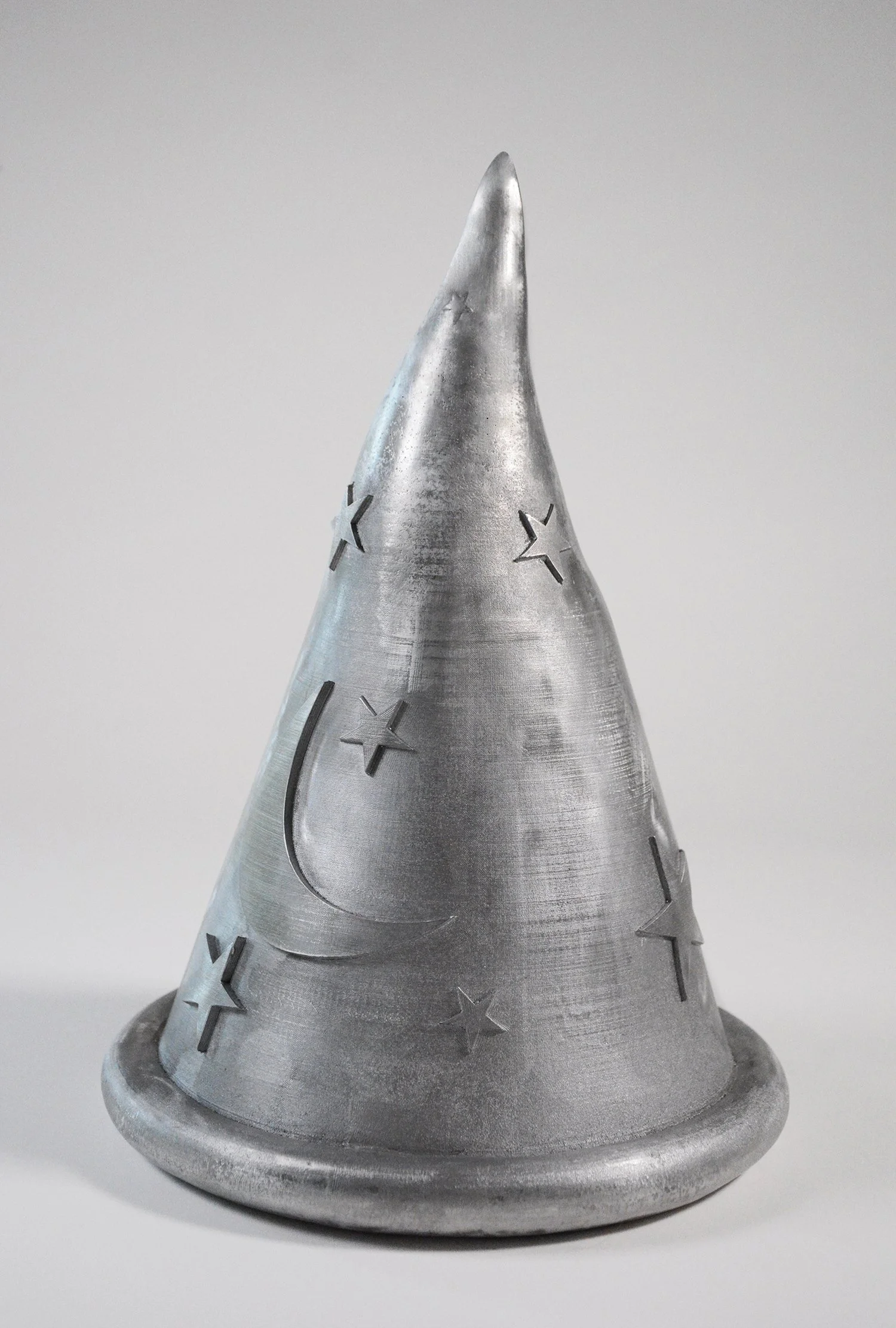   What a Fool Believes , cast aluminum  On the reduction of magical symbols into caricature. 