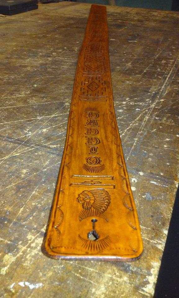 Request Leather Custom Guitar Strap