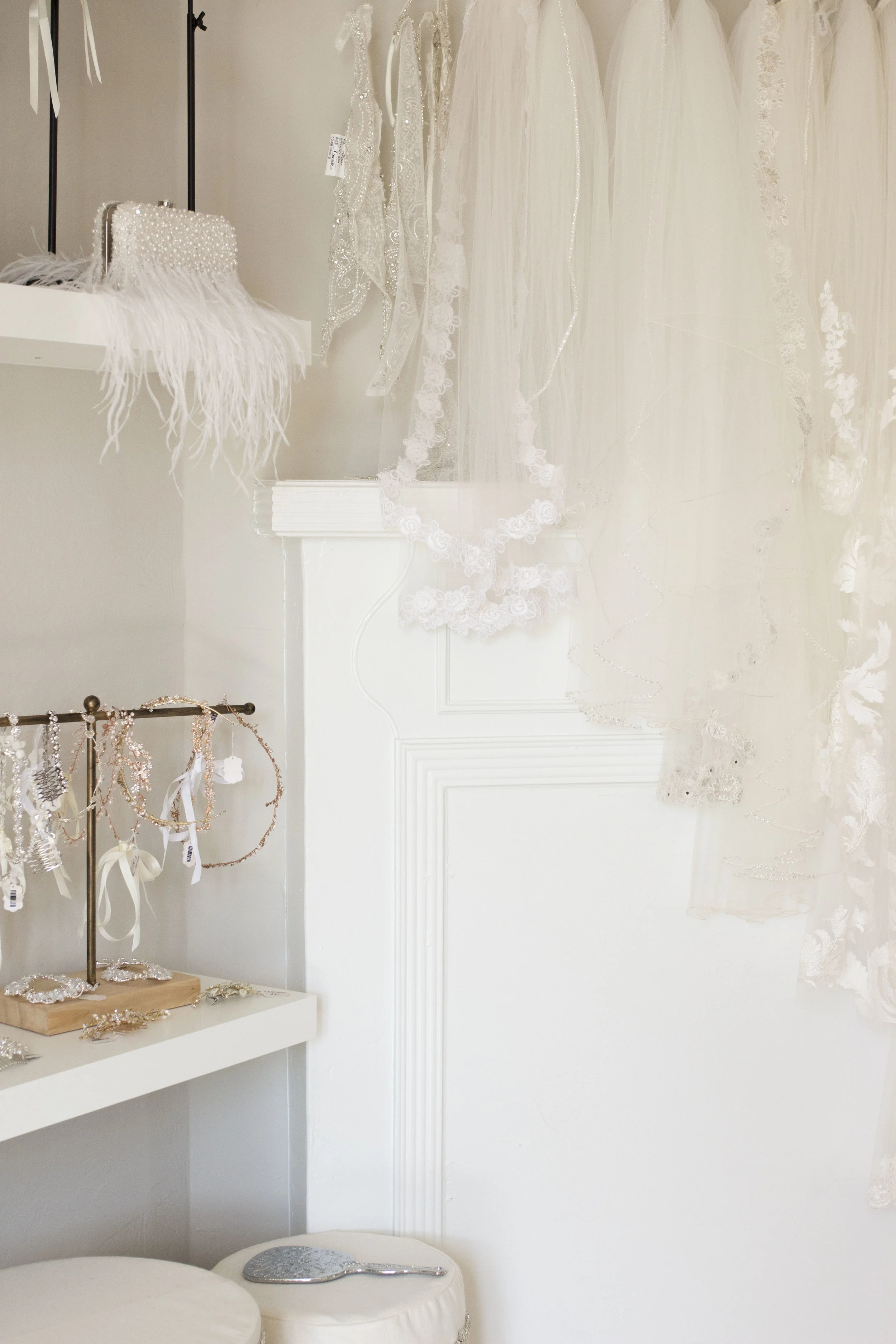 Bridal Accessories at Wine Country Bride Boutique