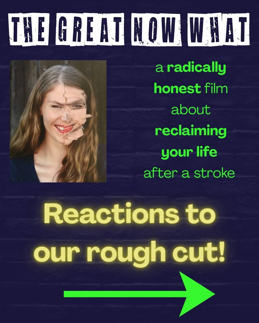 ✨ Reactions to our rough cut! ✨

Our film is nearly complete!

In February, we sent our rough cut out to select viewers to get some feedback as we are now in post production for The Great Now What!

Here were some of the reactions:

&ldquo;intimate, 