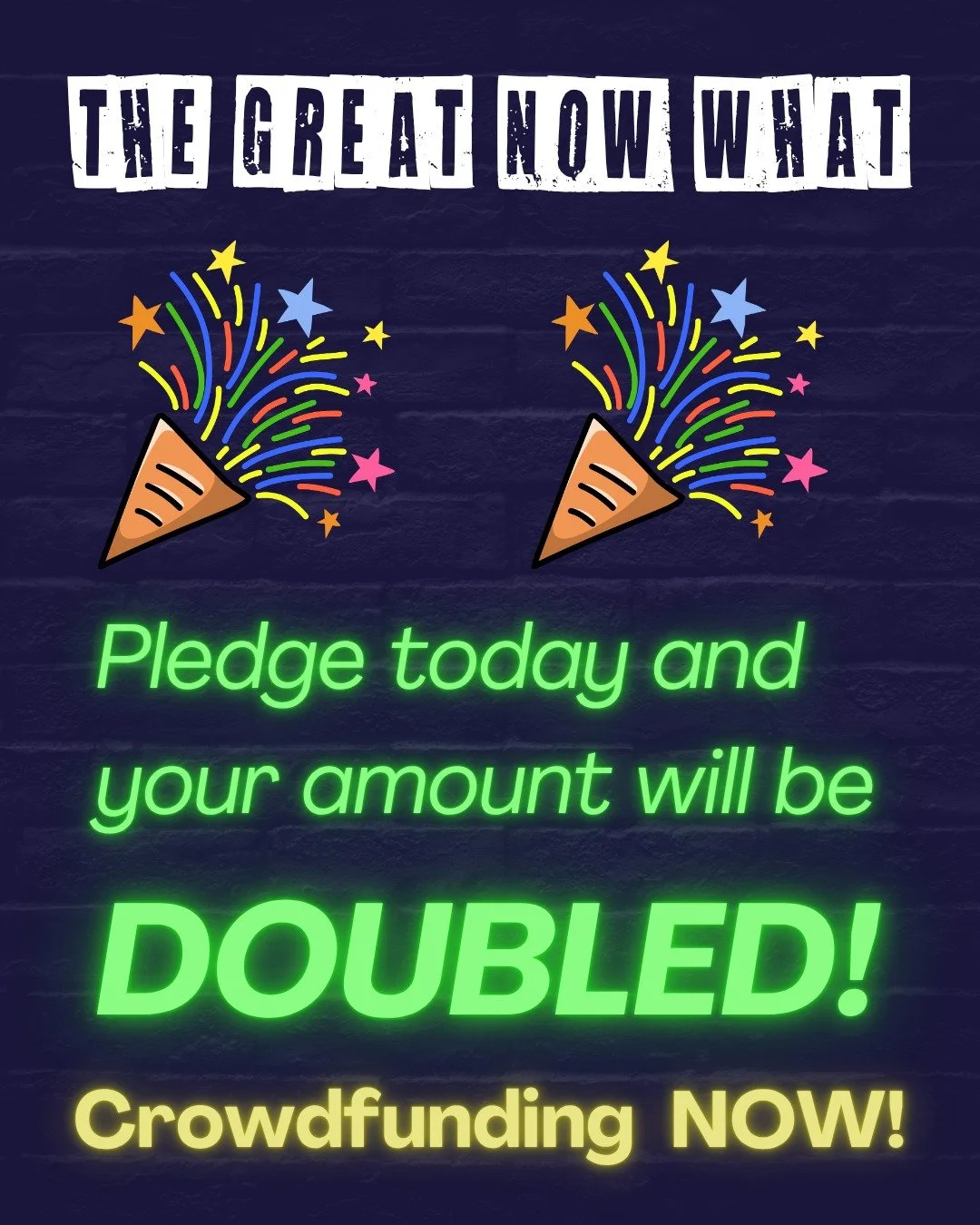 🥳 Fantastic news! THIS WEEK we have an anonymous match grant contributor who will match funds up to $2,500 from May 18-22! 🥳

Pledge today and your amount will be DOUBLED!
 
We have amazing incentives to local Denver businesses AND national chains 