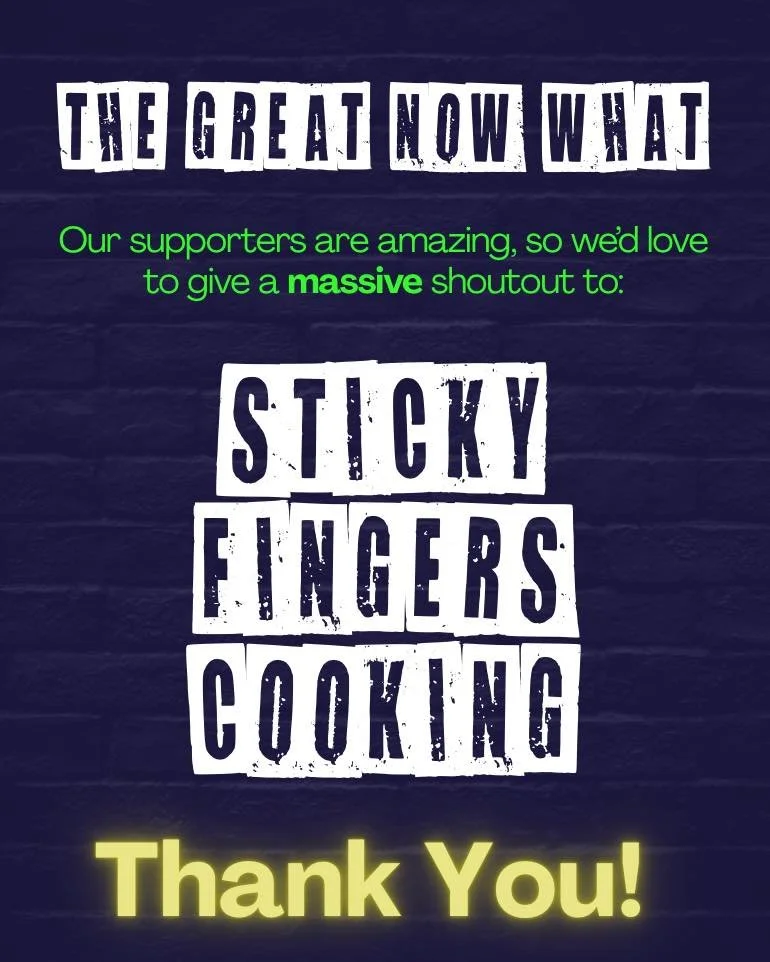 Social media shoutout - Sticky Fingers Cooking

Our supporters are amazing, so we&rsquo;d love to give a massive shoutout to: 

@stickyfingerscooking 

Thank You! 

You can get at Social Media shoutout as well! Just head over to our campaign page!

h