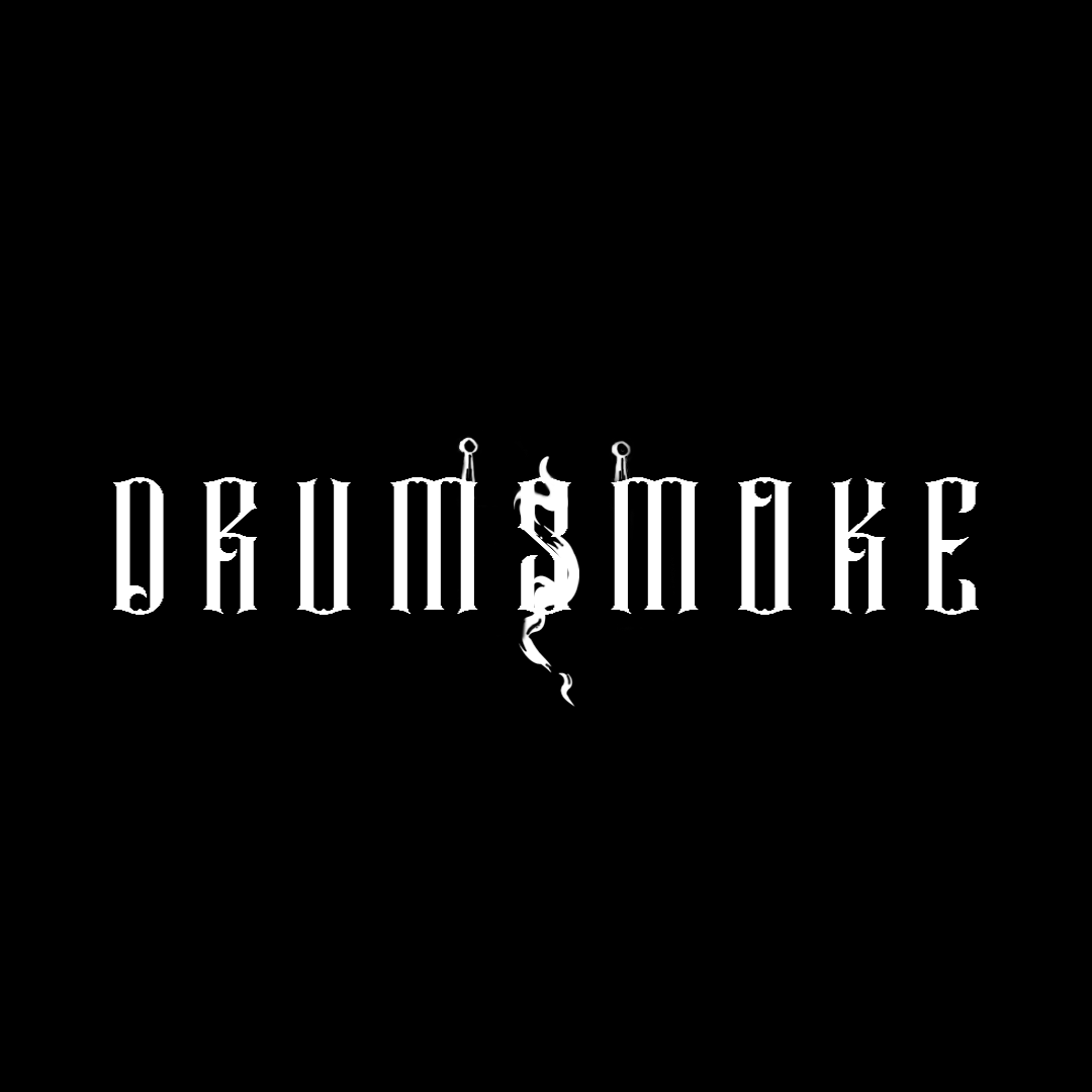 DrumSmoke Logo W on B.png