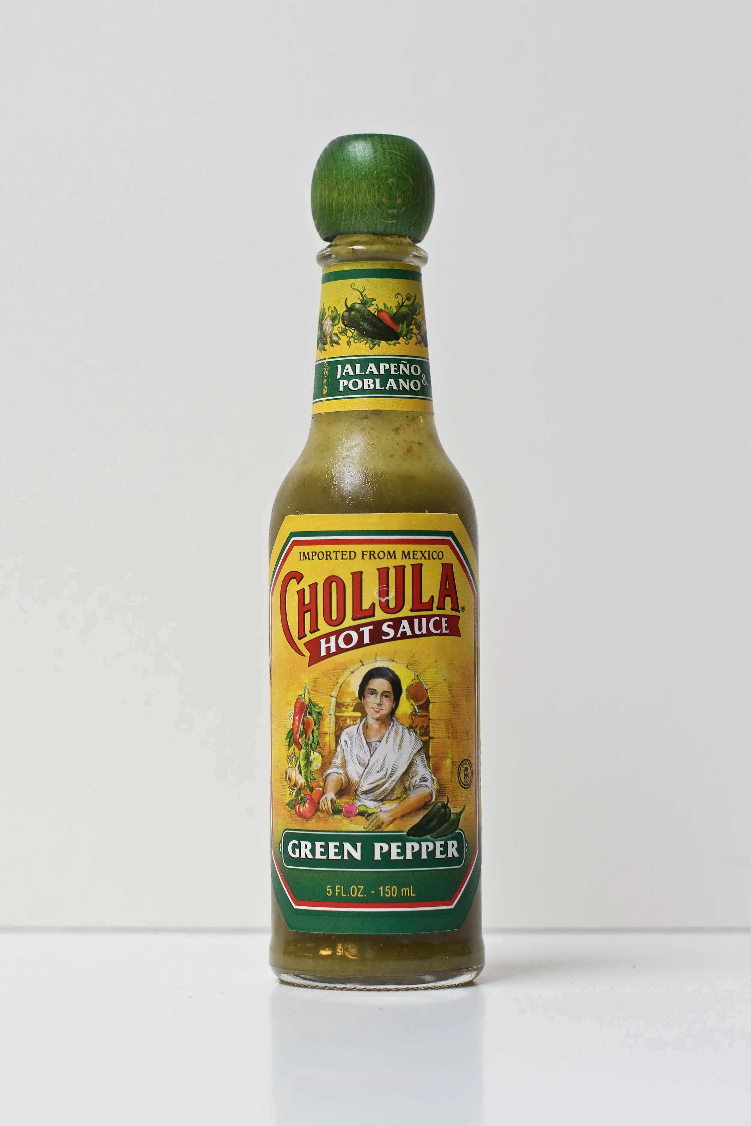 Cholula Hot Sauce Green Pepper