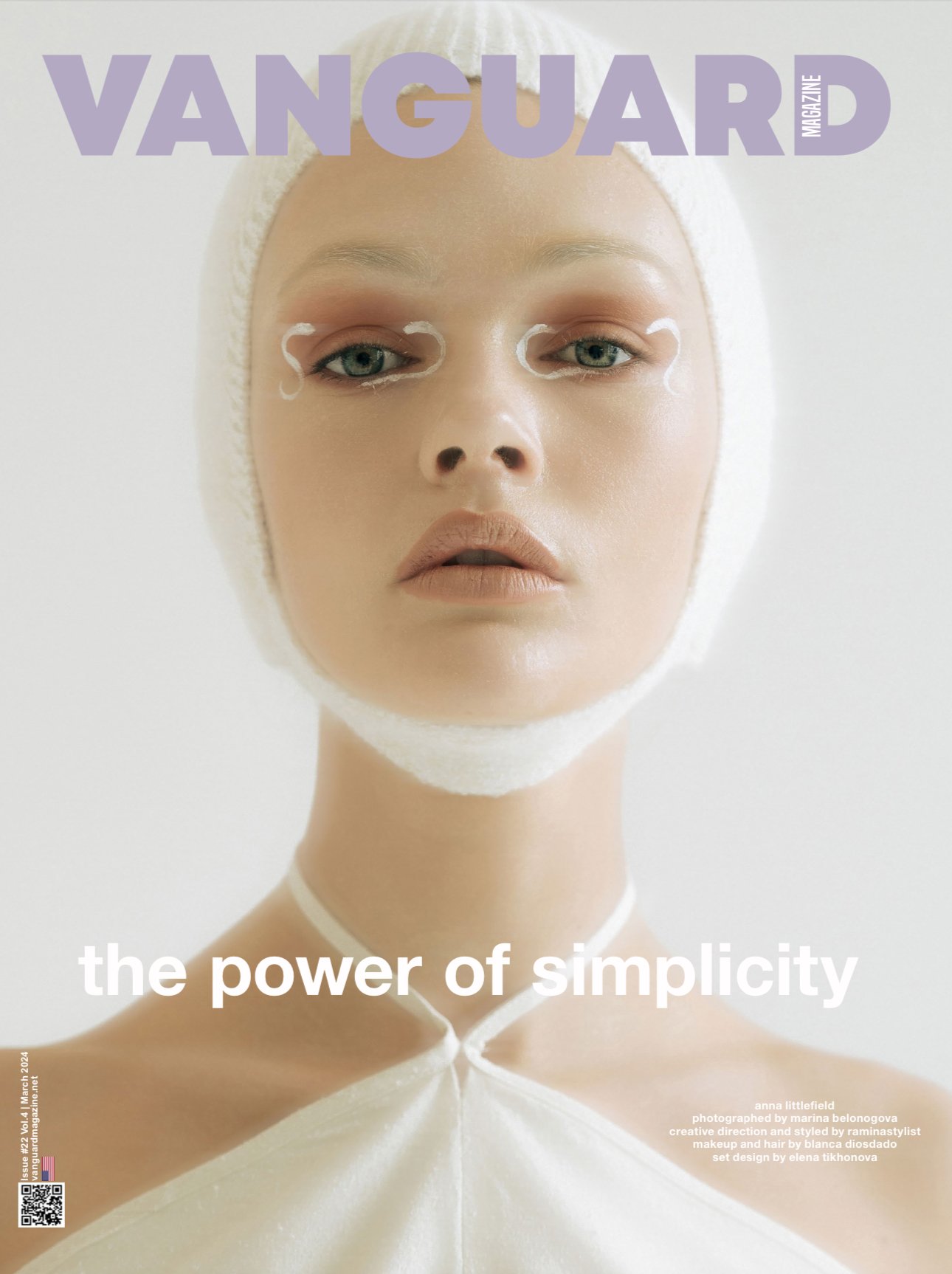Fashion-съёмка (Vanguard Magazine, April 2024)