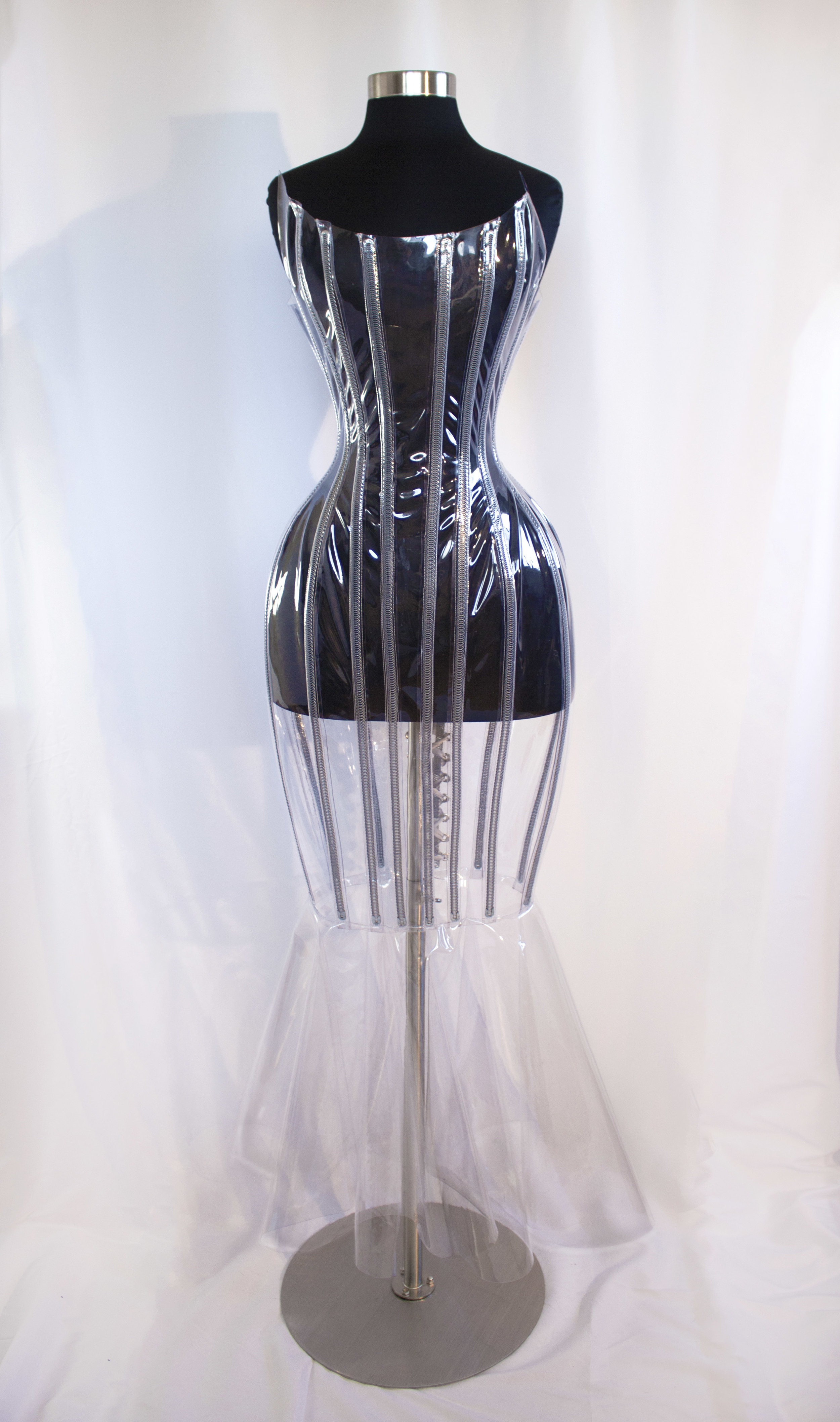 Clarity - Shaping the Body with a PVC Corset Dress — Strait-Laced Dame  Corsetry