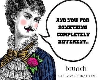 And Now For Something Completely Different....

Join us to celebrate Mother's Day with a proper brunch at The Common. 
Let us wine and dine you while we take care of the mess!!

Mimosas, Bellinis, Sangria and Drinks that Sparkle ✨️ all await you and 