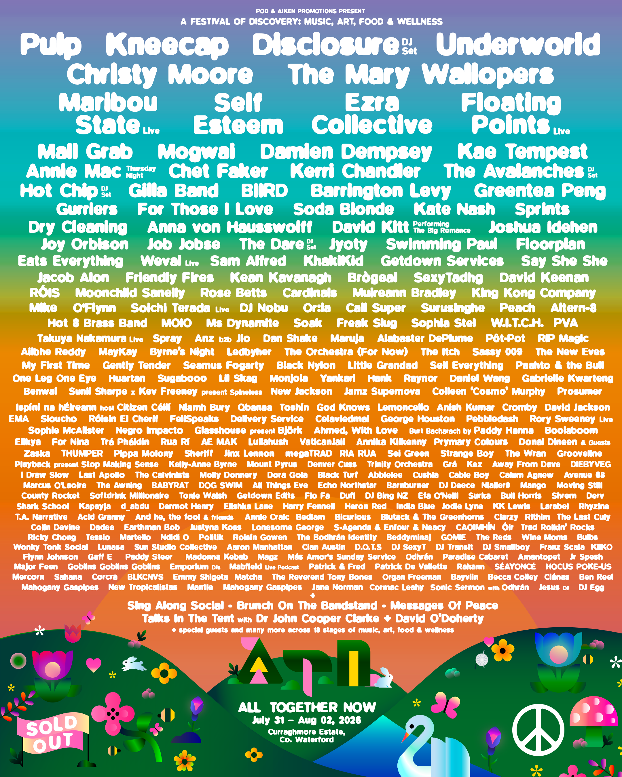 Over 300 Performances Across 18+ Stages Announced