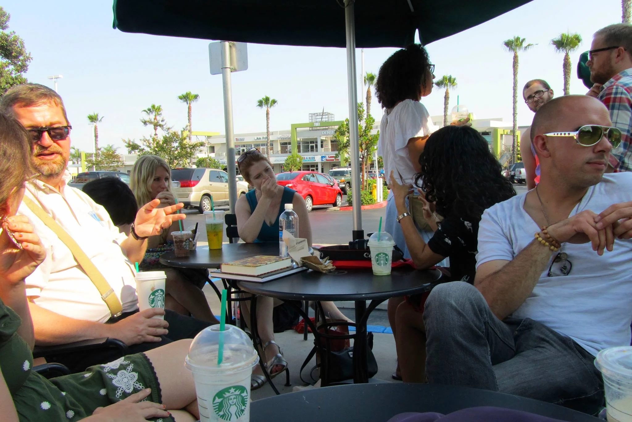 First week instructor Andy Duncan hanging out with Clarion 2013