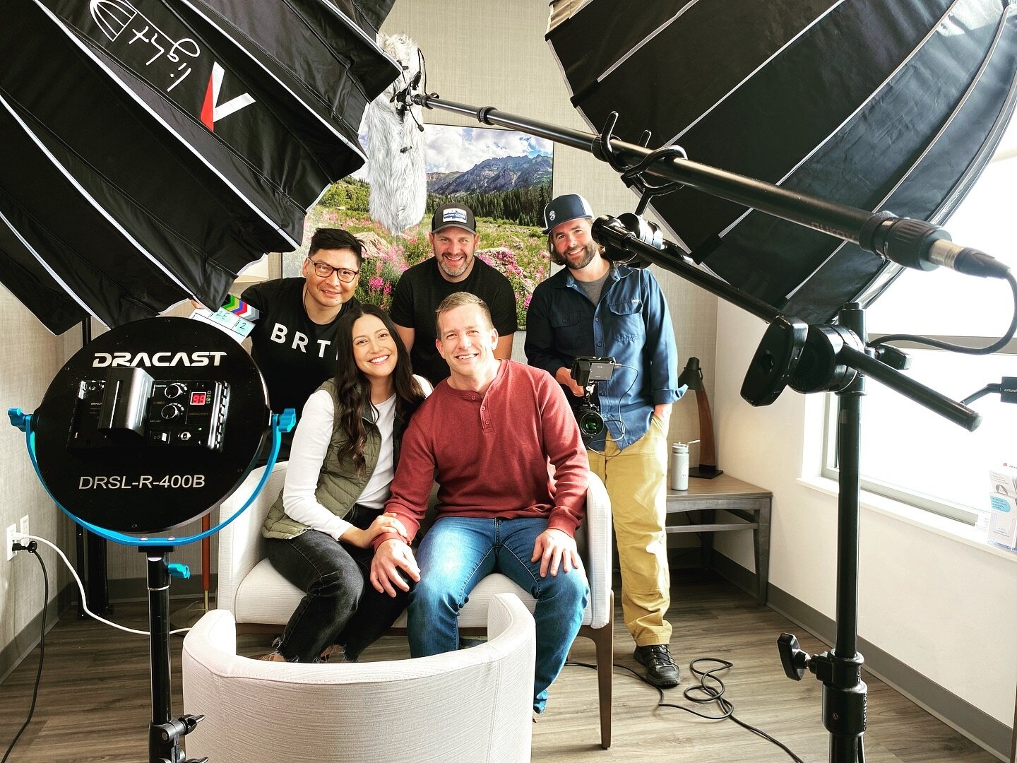 Get ready. Commercial 2 out of a dozen for a BIG campaign for Eagle County is in the books! Thanks so much to our movie stars Casey Wolfington of @eaglevalleybh and @vailhealth , @oliviamaine_ and Kyle Maine, our executive producer Matt Andrews, our 