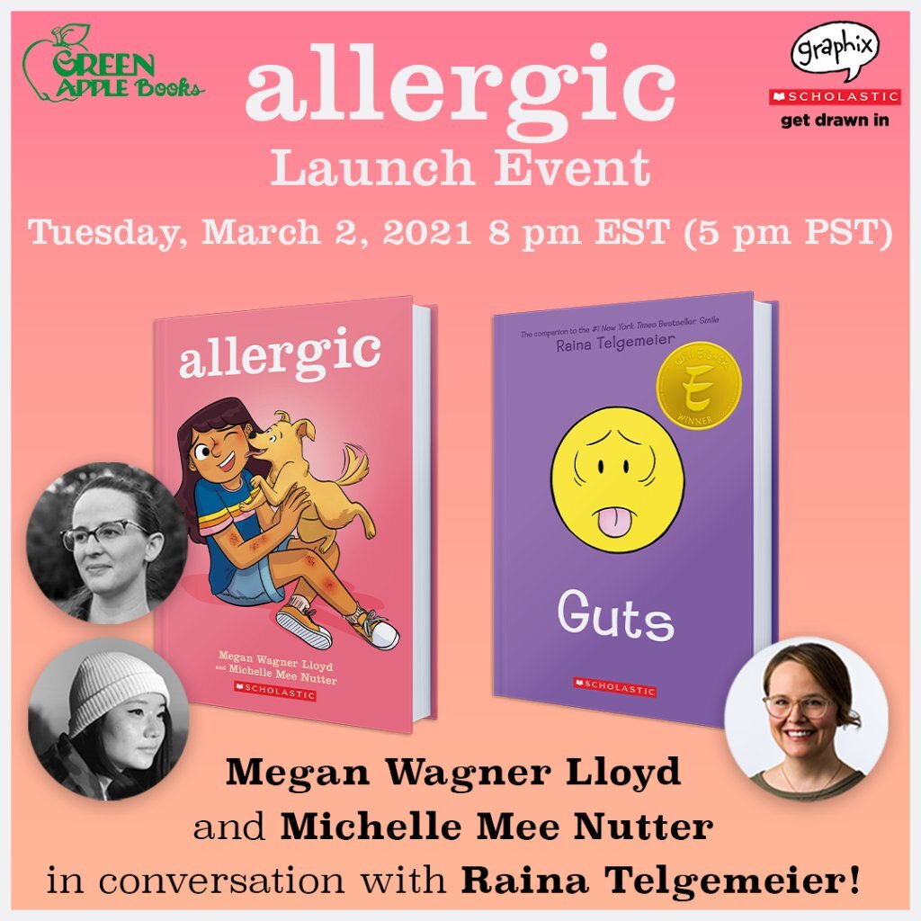 Virtual 'Allergic' Launch Event with Megan Wagner Lloyd and Michelle Mee Nutter