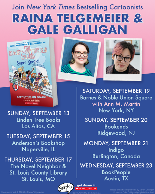 BSC Super Special: Baby-sitters On Board Tour (with Gale Galligan)!