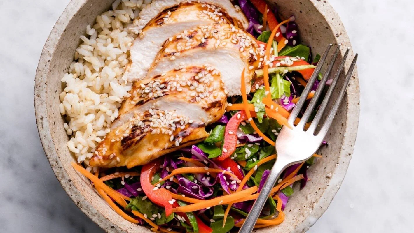 Chicken Teriyaki and Veggies brown rice.jpg
