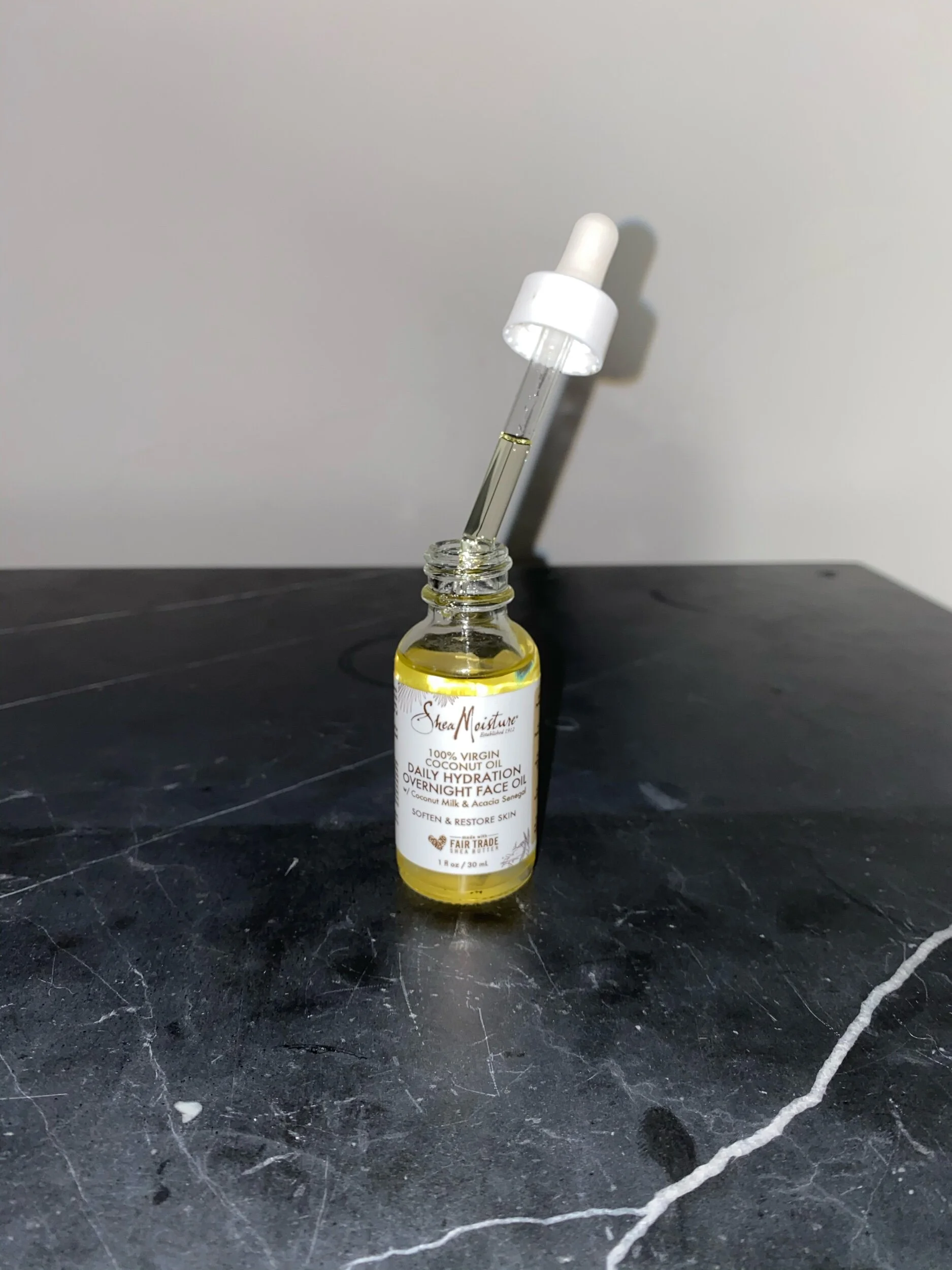 shea moisture overnight face oil