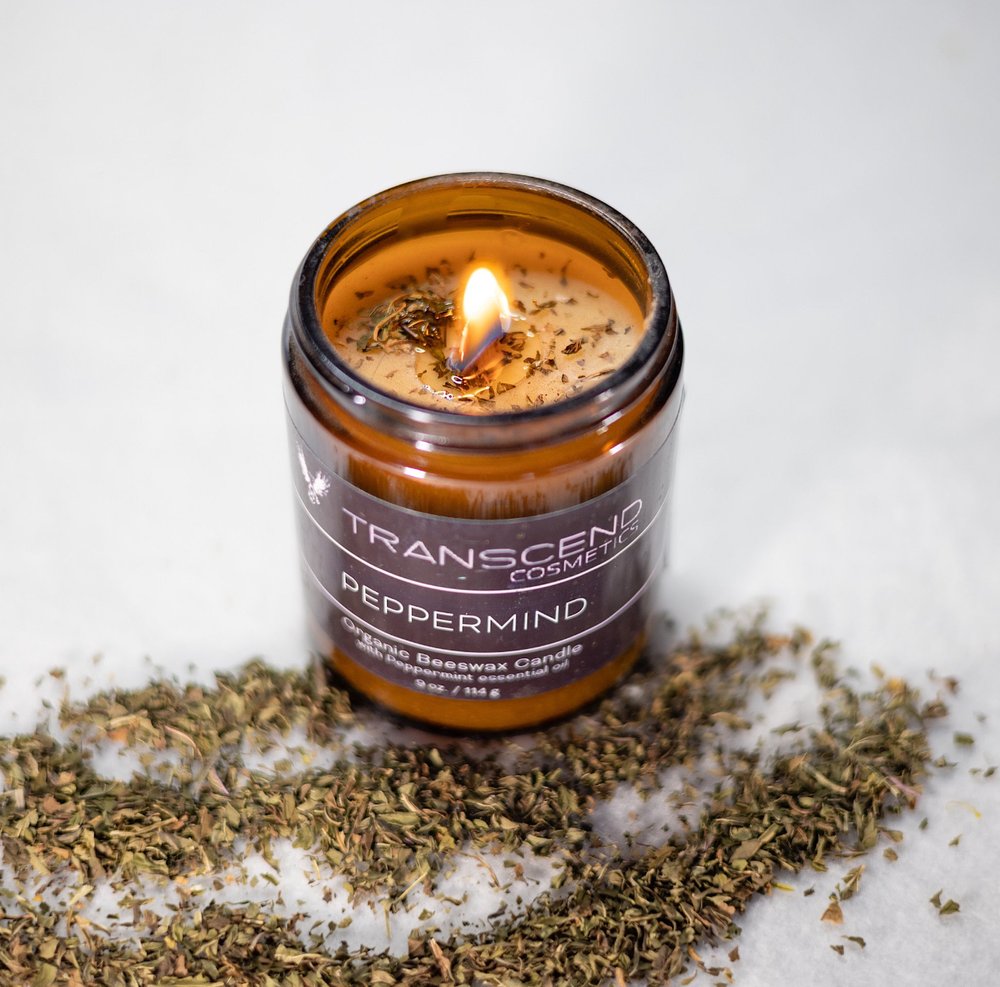 Peppermind Candle : Transcend Cosmetics Candle.jpg