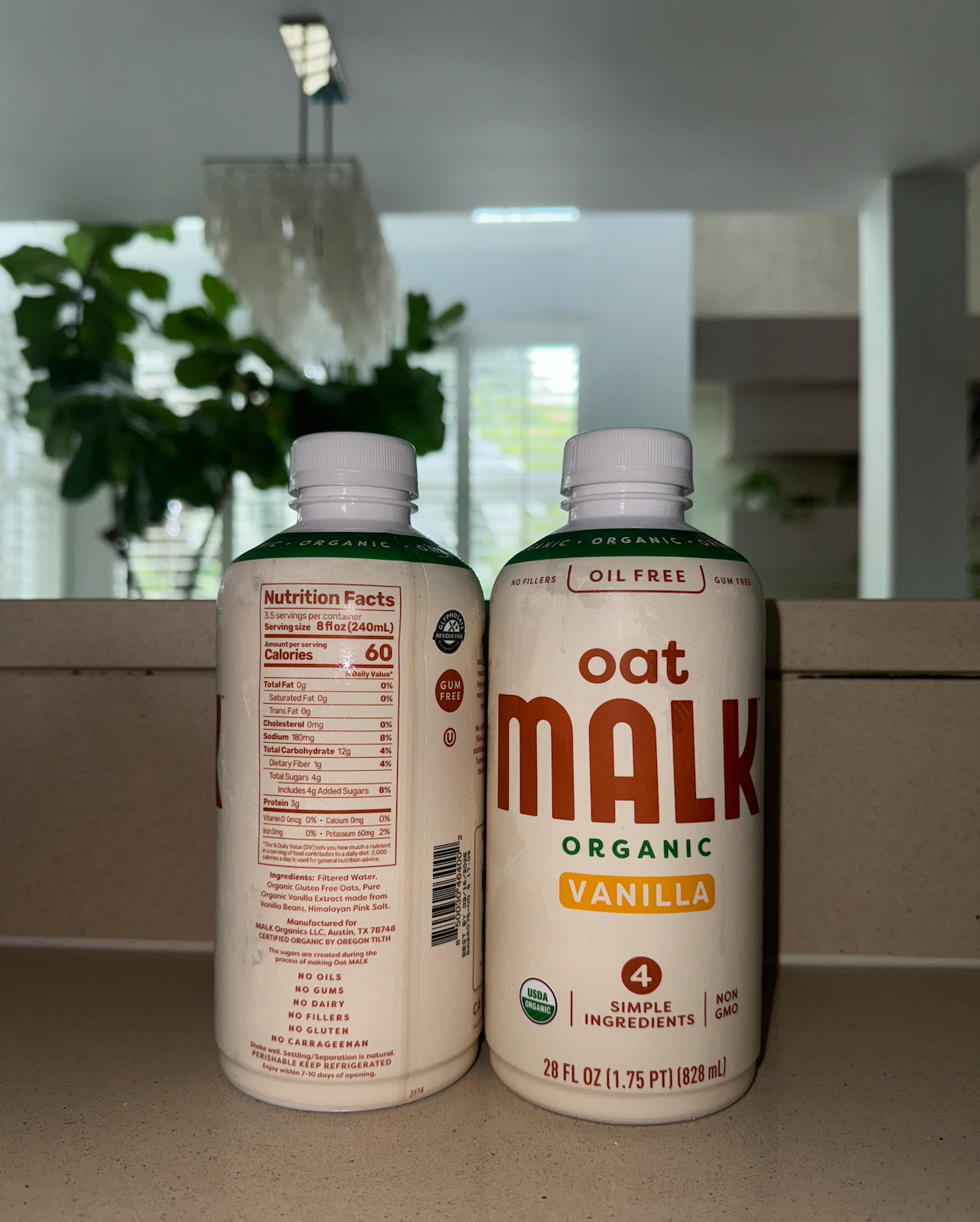 Oat Malk with Vanilla Organic Oat Malk Review: Downs Style.png