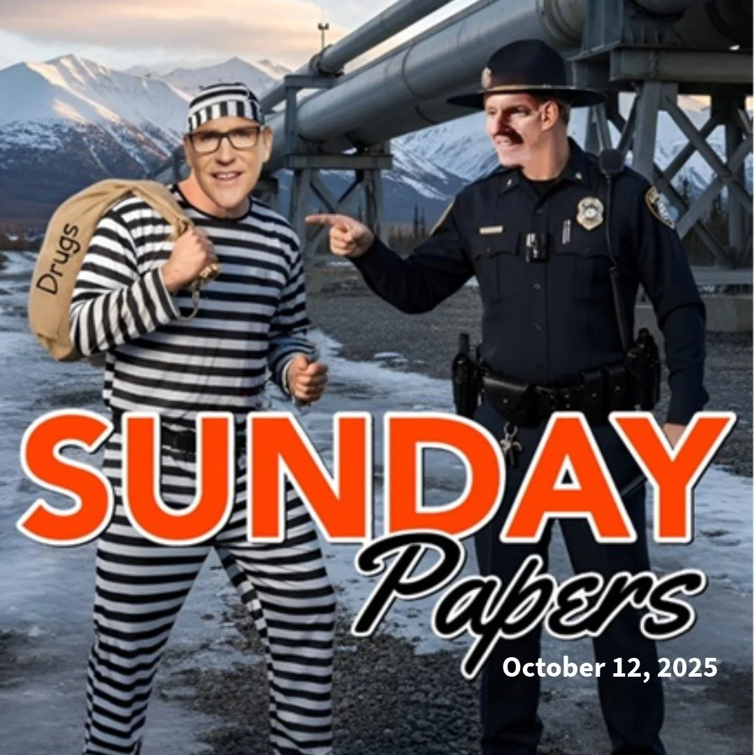 Sunday Papers w/ Greg and Mike Ep: 284 10/12/25  