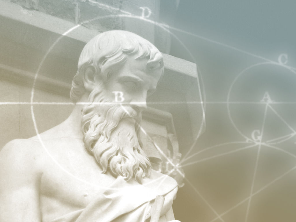 Euclid of Alexandria: Toga wearer, geometry beefcake, unwitting musical innovator.