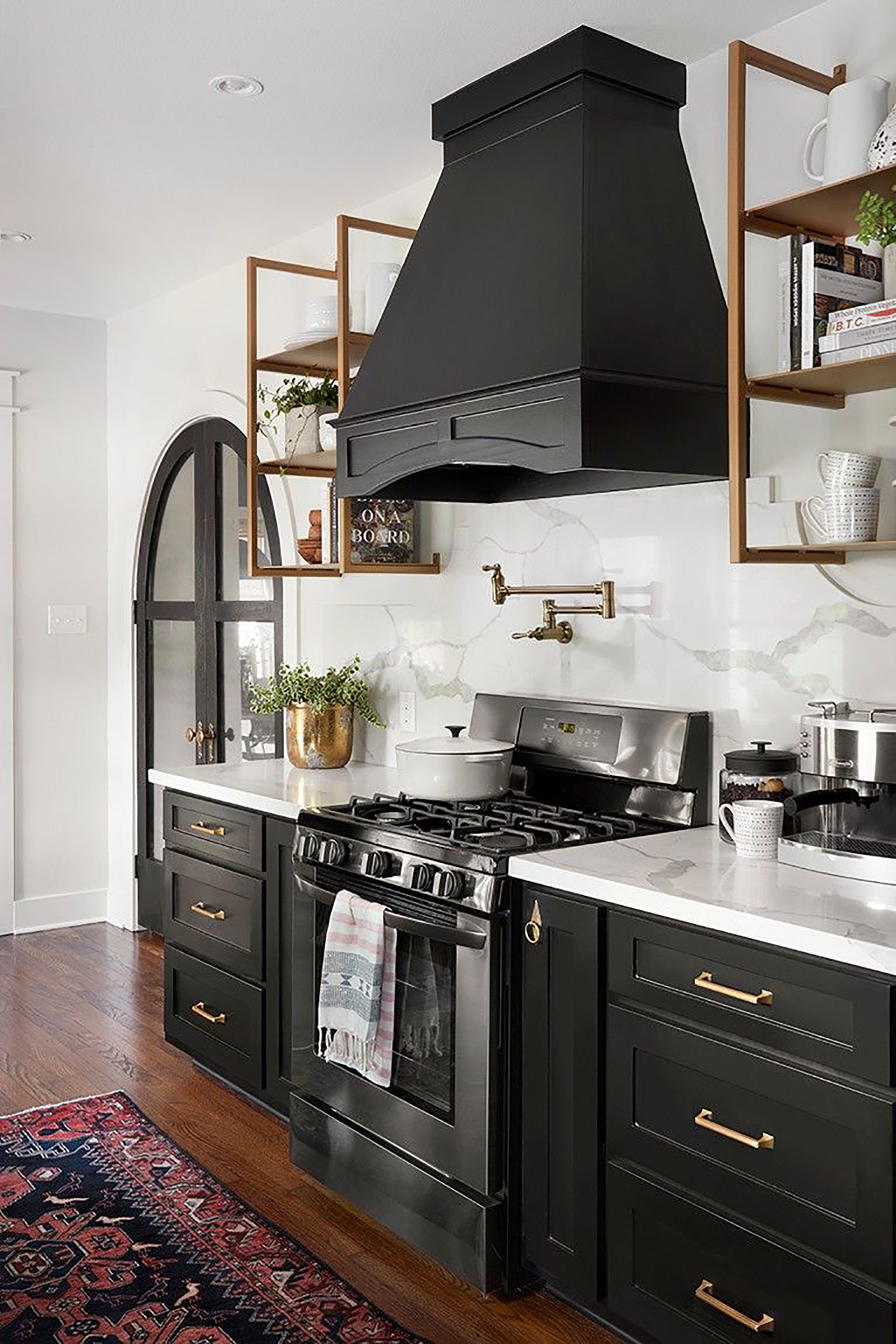 Black Kitchen Inspiration - Farmhouse Living