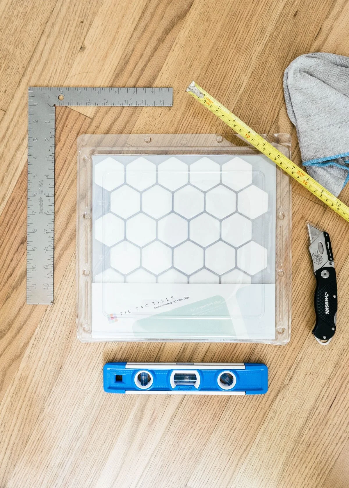Laundry Room Makeover DIY Peel and Stick Tile (with VIDEO) — Farmhouse Living