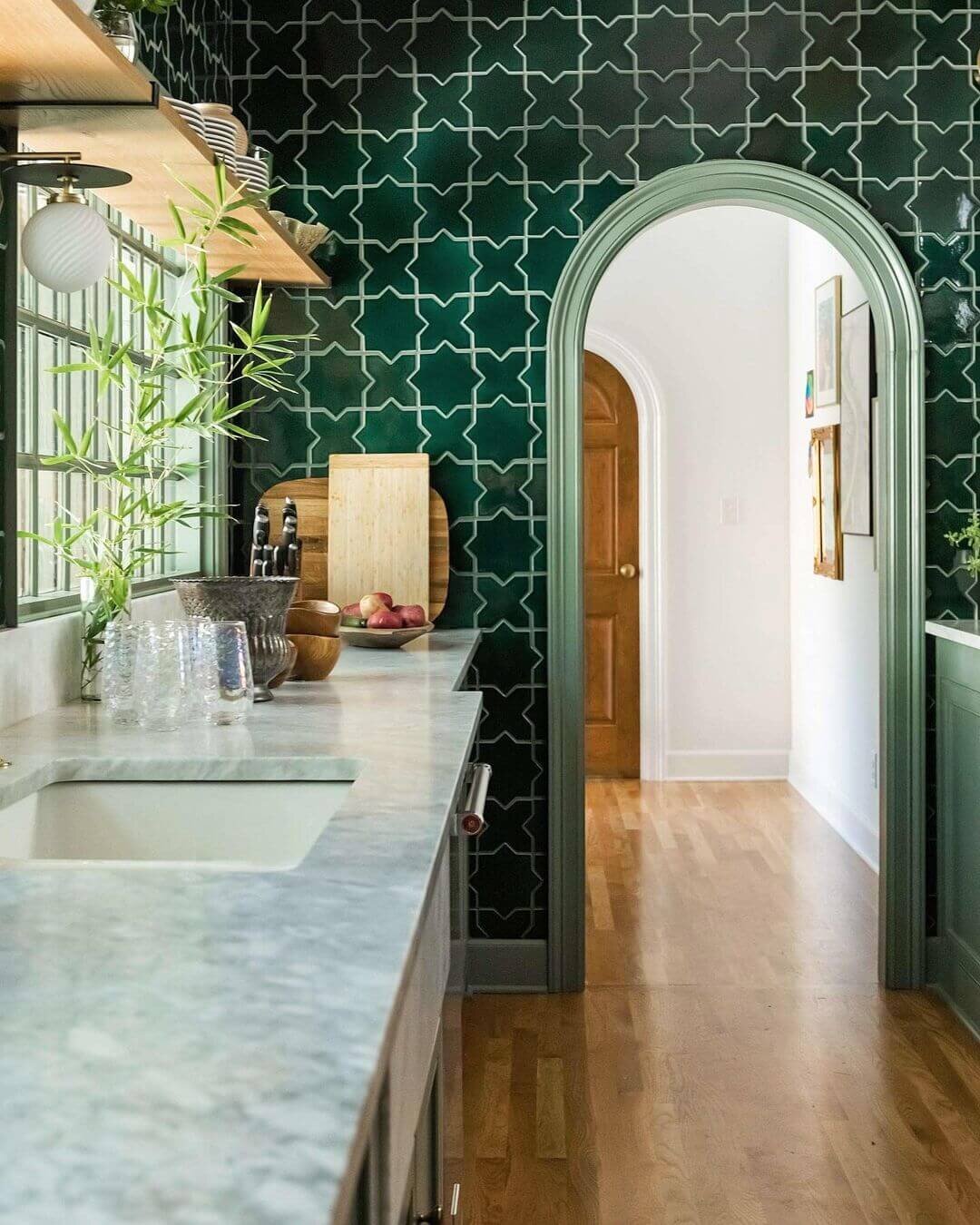 绿色厨房橱柜2  - 丽贝卡吉布斯设计2.JPG