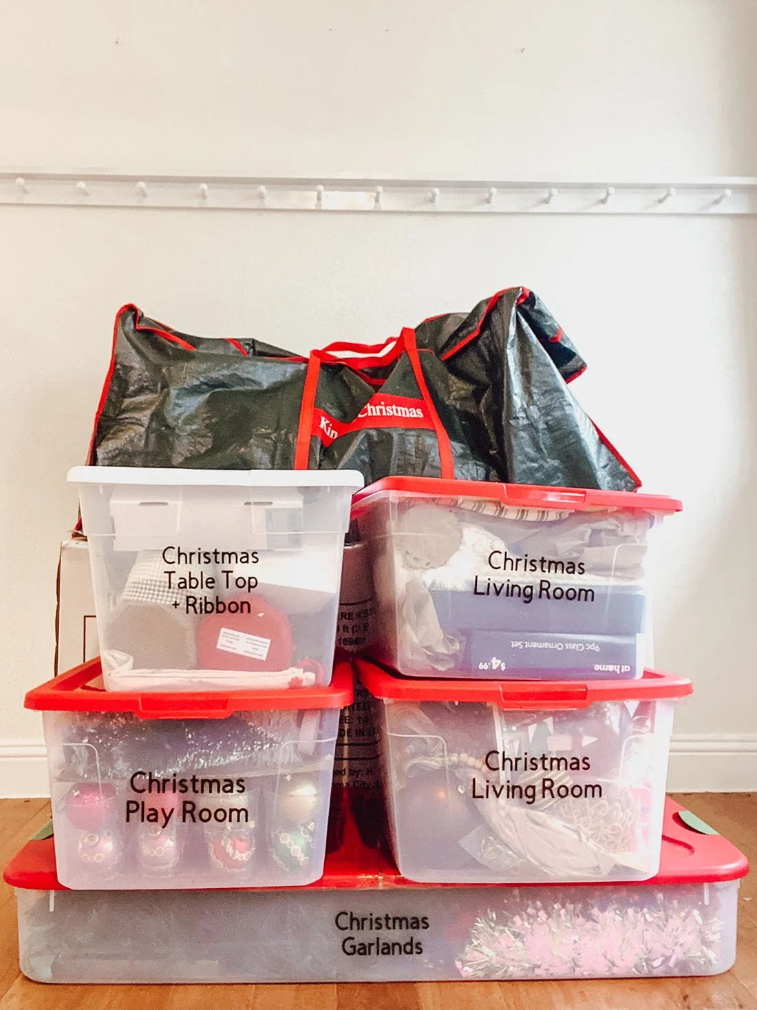 Christmas Storage Ideas ??? Farmhouse Living