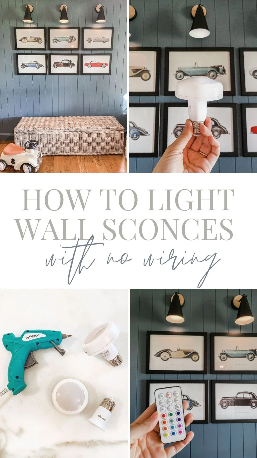 How to Light Wall Sconces without an Electrician — Farmhouse Living
