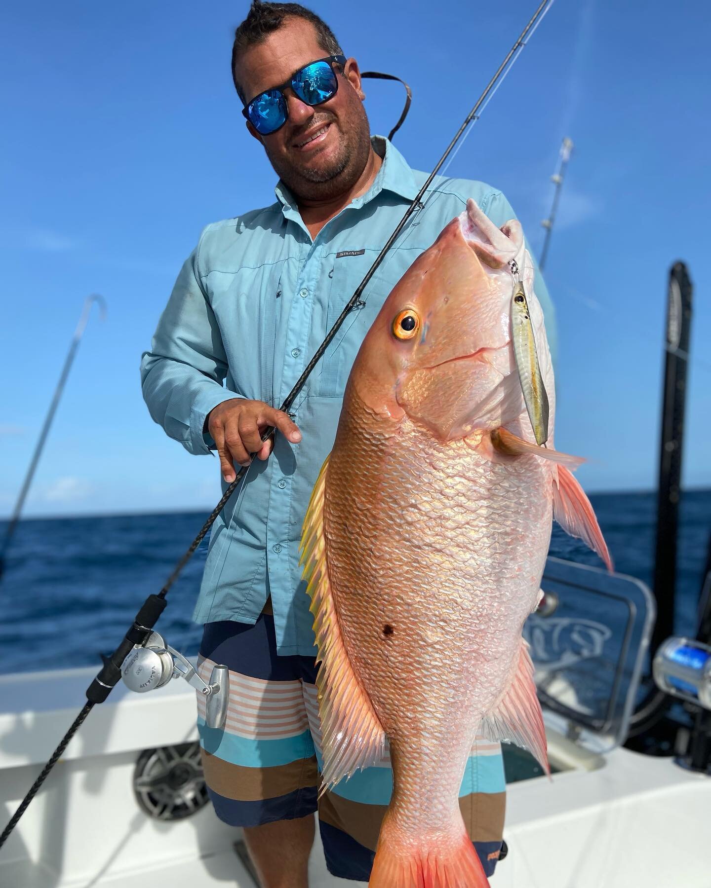 Some of the slow pitch action in the Bahamas. We had so much fun bouncing around the island, catching a few fish, and even crossed a few off the list&mdash;like Ozzie&rsquo;s Yellow Fin Grouper. Definitely another one for the books, just being pirate