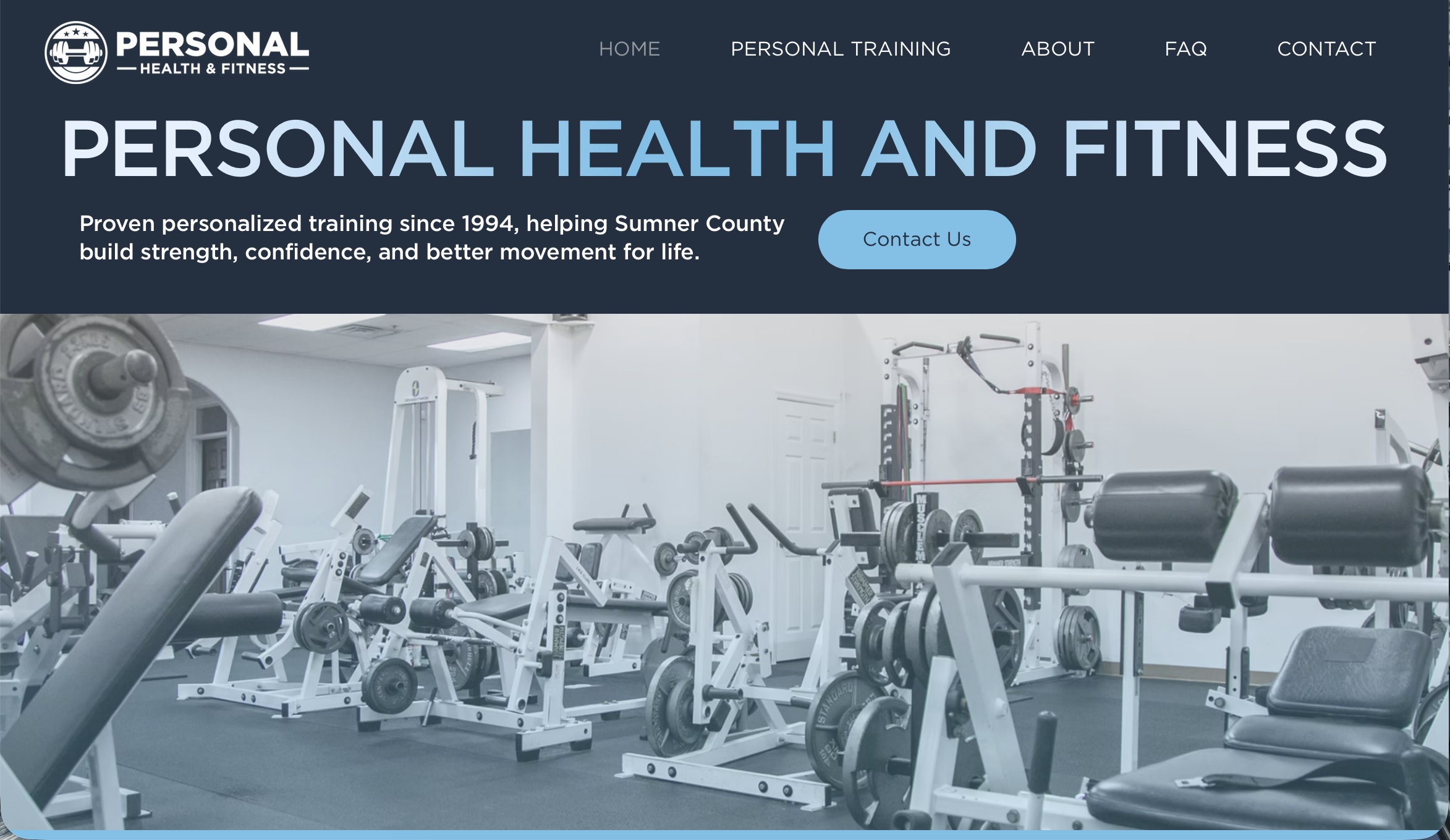 Personal Health and Fitness | Training Gym