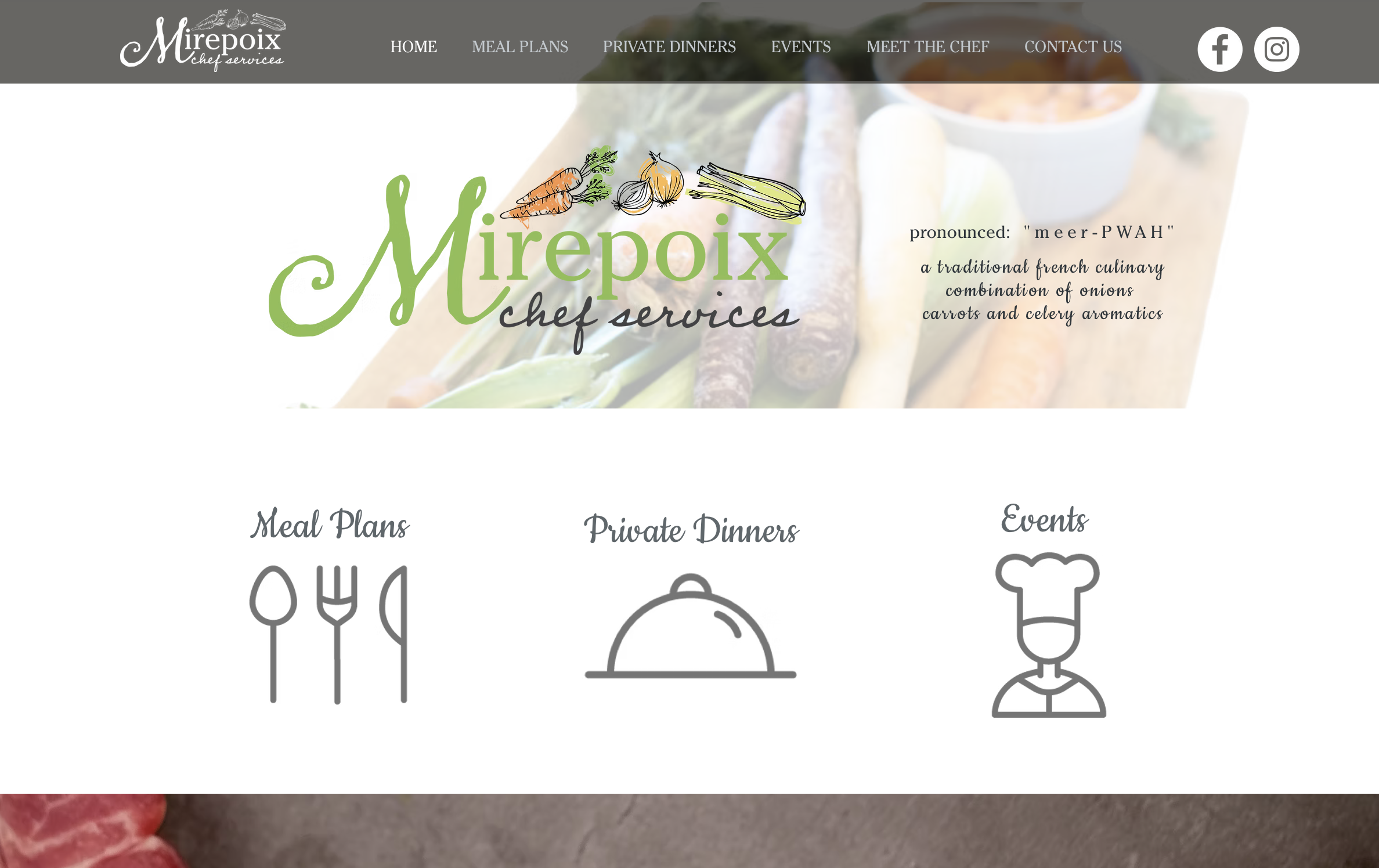 Mirepoix | Chef Services