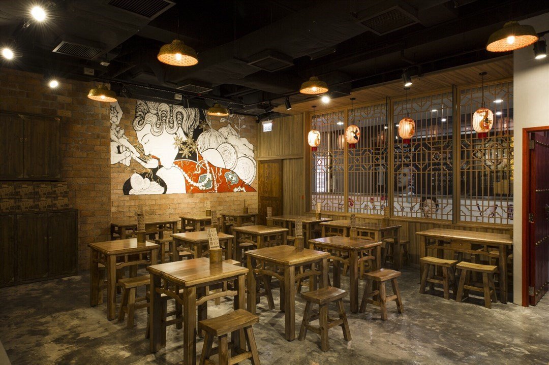 Restaurant Mural: Long Feng Hao（龍鳳號）