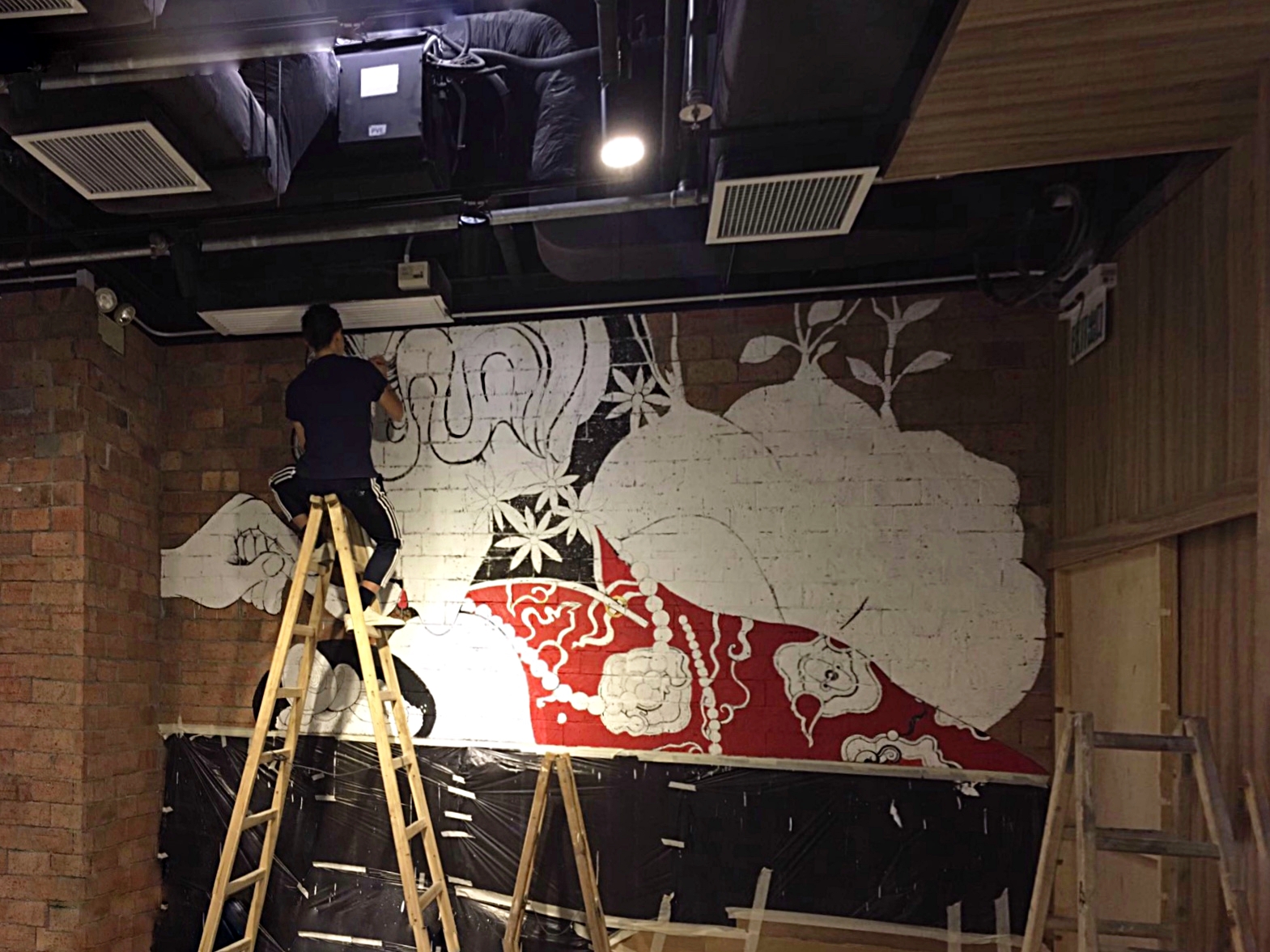 Restaurant Mural: Long Feng Hao(龍鳳號)