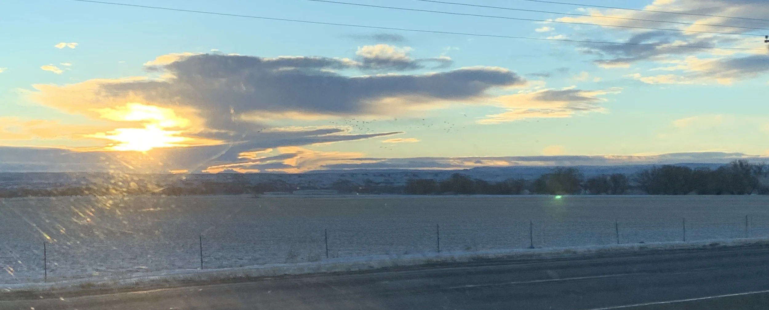 Sunrise a little farther along