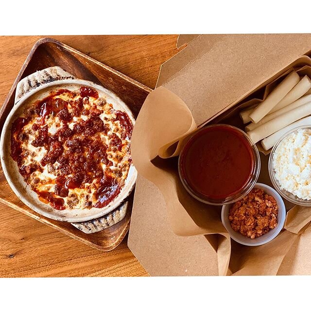 We are SO excited to bring back the dukboki fundido! 
Boxed and ready for you to assemble - enjoy our saucy &amp; spicy fundido w/ hot &amp; gooey cheese in the comfort of your own home! 
We&rsquo;re also offering our small batch kimchi and our lates