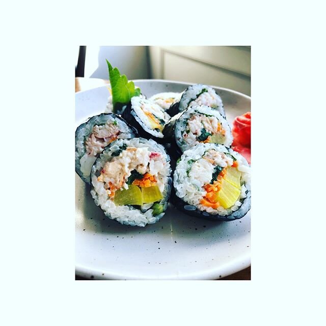 🌞Can you believe it&rsquo;s already Saturday?! We are rollin&rsquo; lobster kimbop today! If you like umeboshi &amp; perilla, you&rsquo;ll find this quite enjoyable. Please see today&rsquo;s offerings on our website haenyeobk.com. (link in bio) 🦞