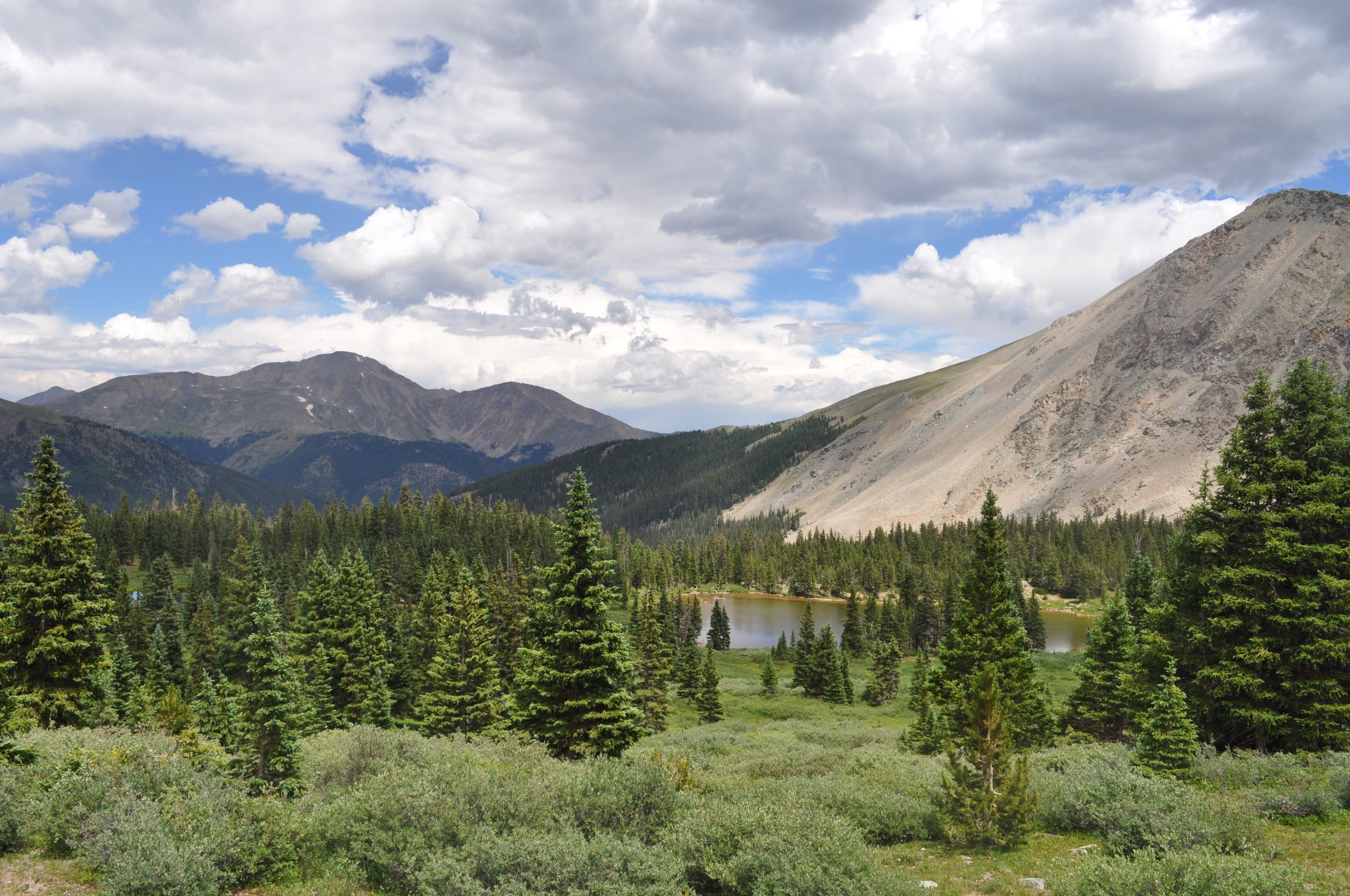  This was at Ptarmigan Lake, taken exactly a year later from the previous photos.&nbsp; 