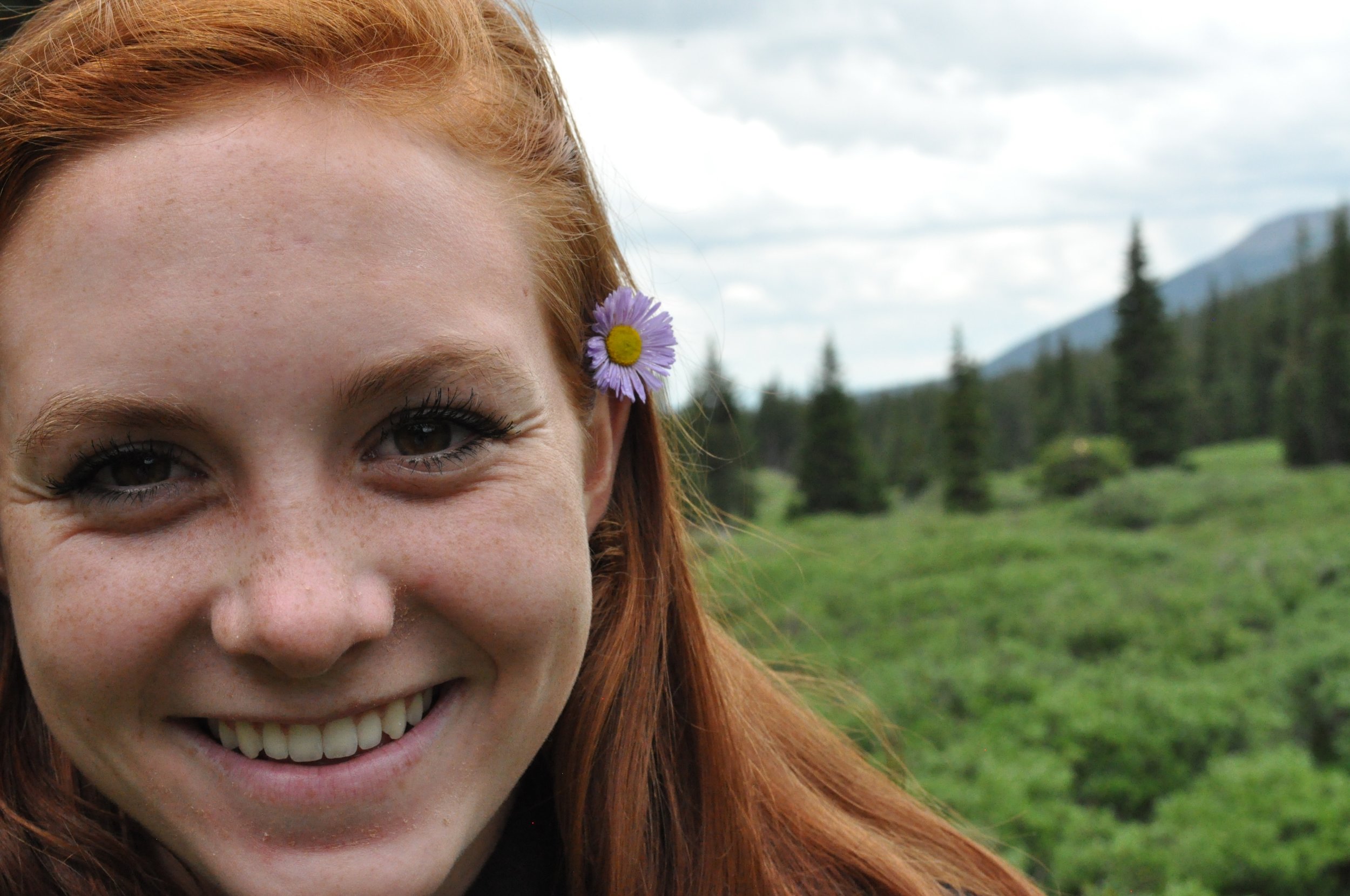  My good friend Taylor in a secluded campsite outside of Breckenridge, Colo.&nbsp; 