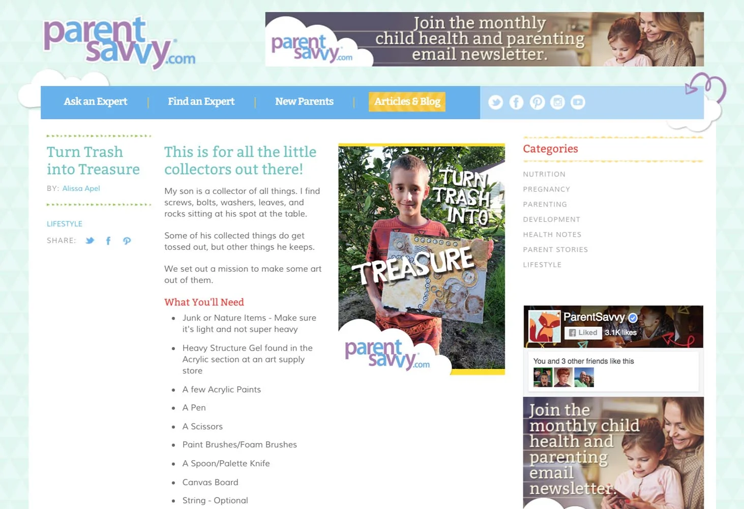 Turn Trash into Treasure Project