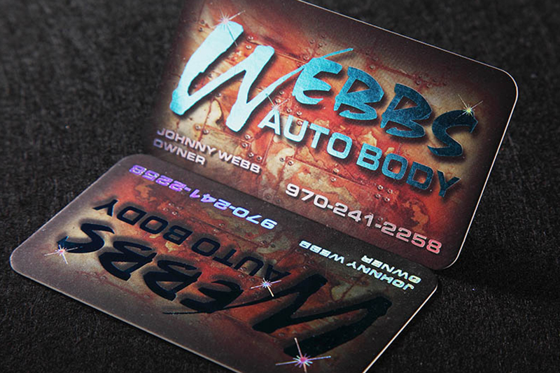 Cold Foil Business Cards