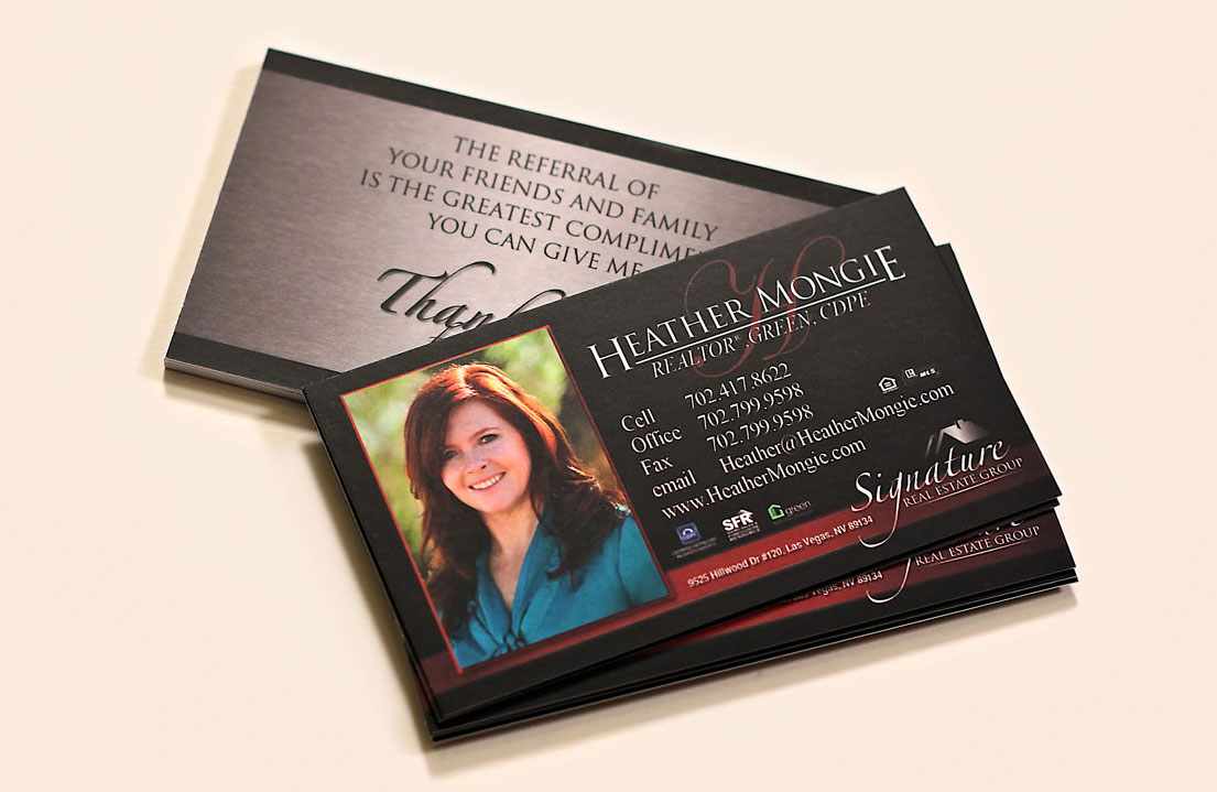 Standard Silk Business Cards