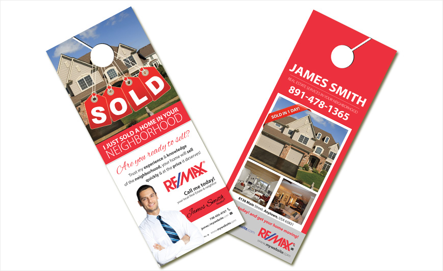 Marketing Paper Door Hangers (4.375 x 9)