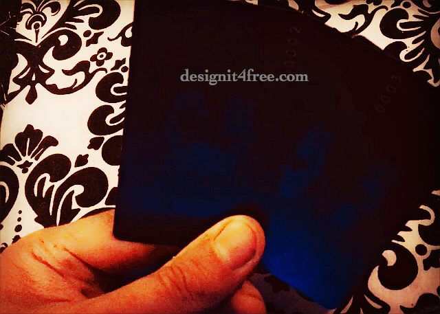 Invisible Ink UV Business Cards VIP Cards designit4free.com