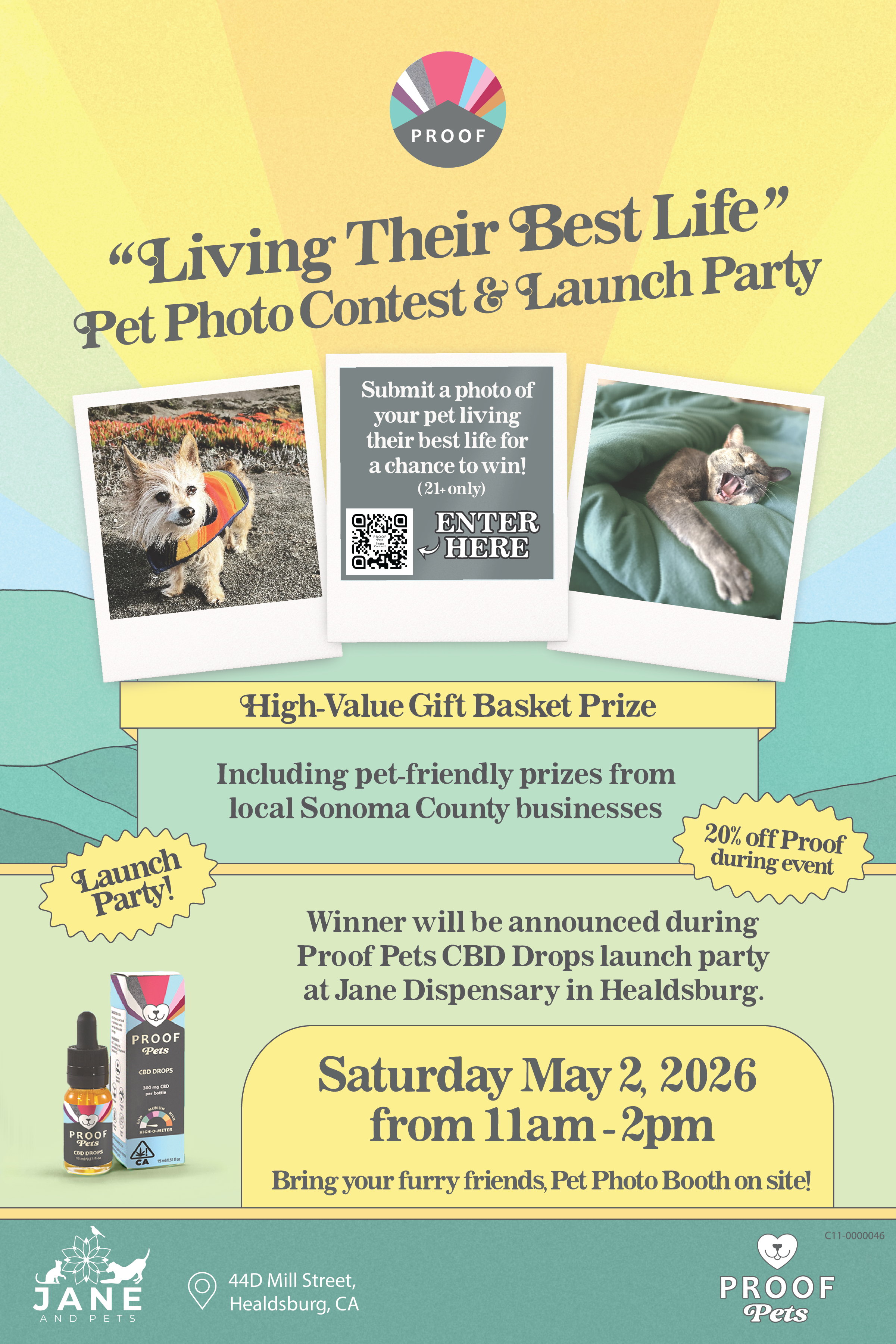 Jane x Proof Pets Launch Party in Healdsburg