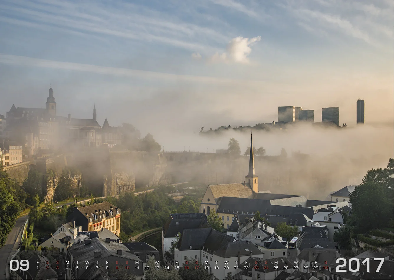 Luxembourg Calendar 2017 by Christophe Van Biesen_Luxembourg Landscape and Travel Photographer_September