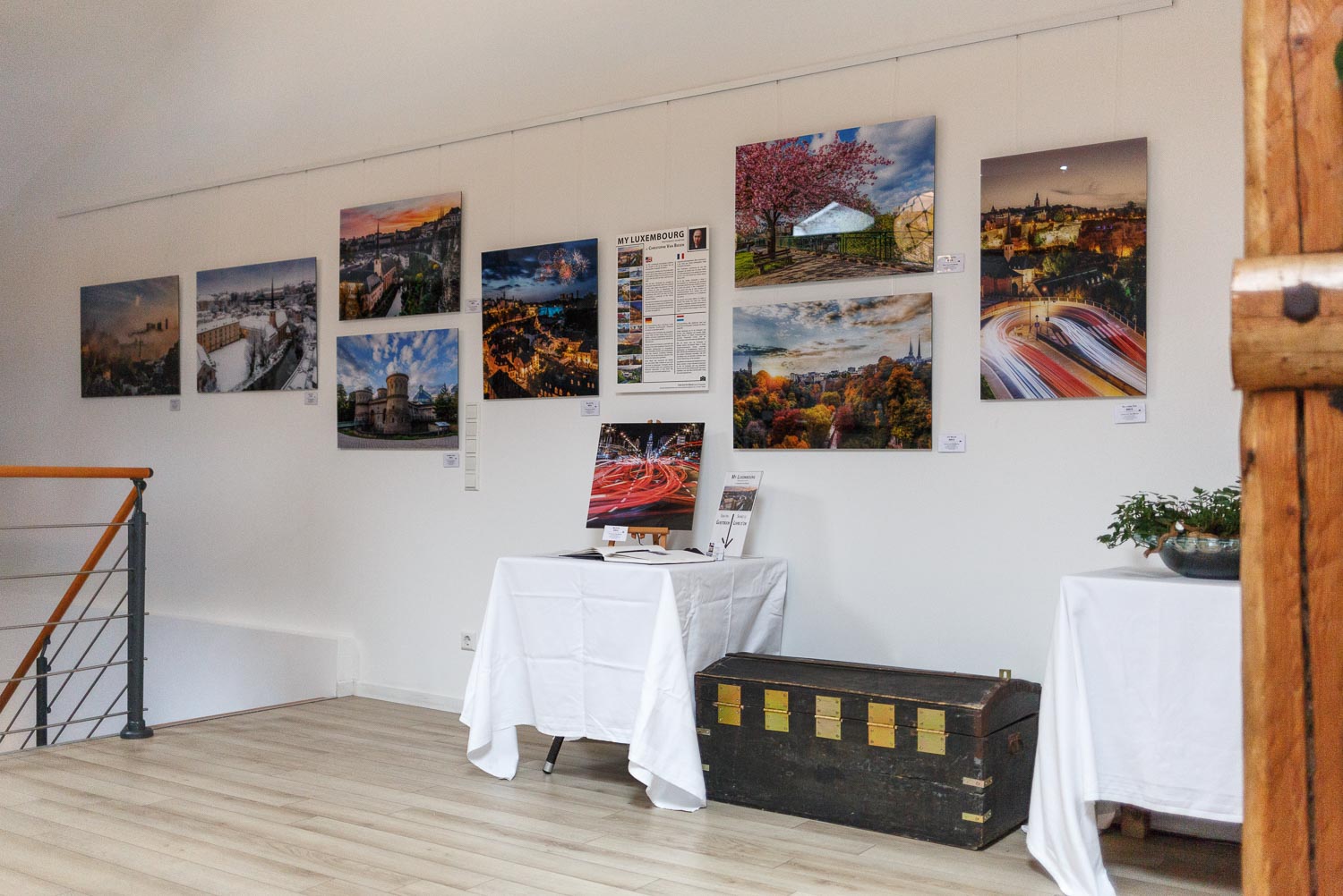 Photography exhibition at the Yves Radelet in Drauffelt in the North of Luxembourg - Photography by Christophe Van Biesen - Landscape and Travel Photographer from Luxembourg