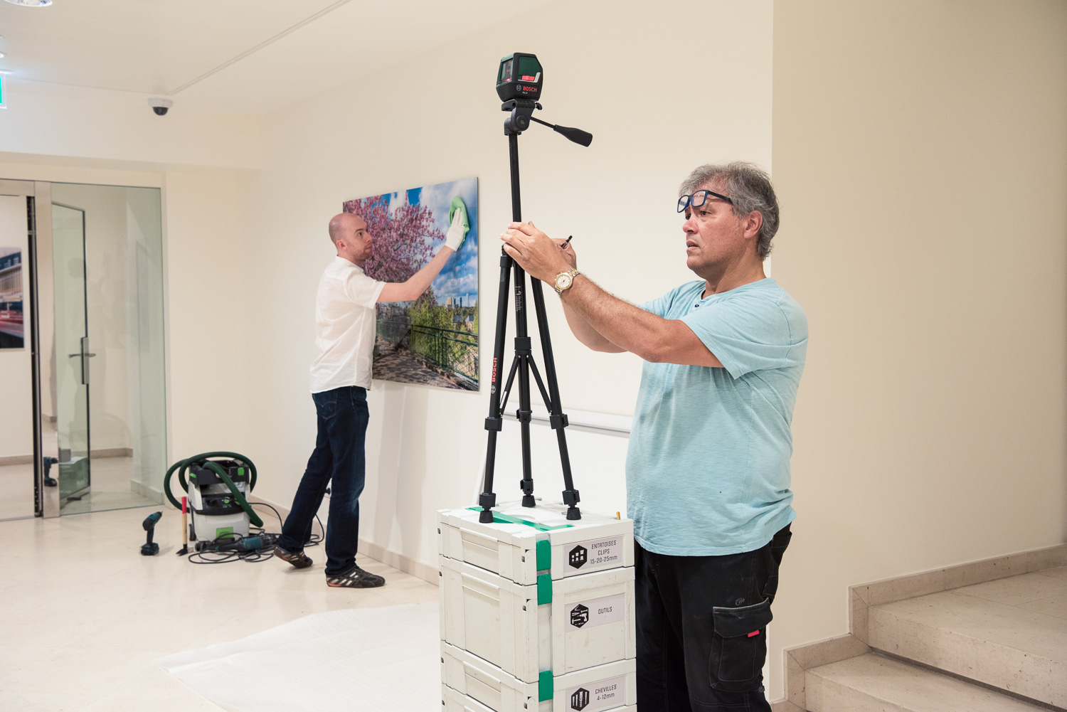 Permanent exhibition at the Banque et Caisse d'Epargne de l'Etat Luxembourg, ARBED, 19, Liberté - Photography by Christophe Van Biesen - Luxembourg Landscape and Travel Photographer