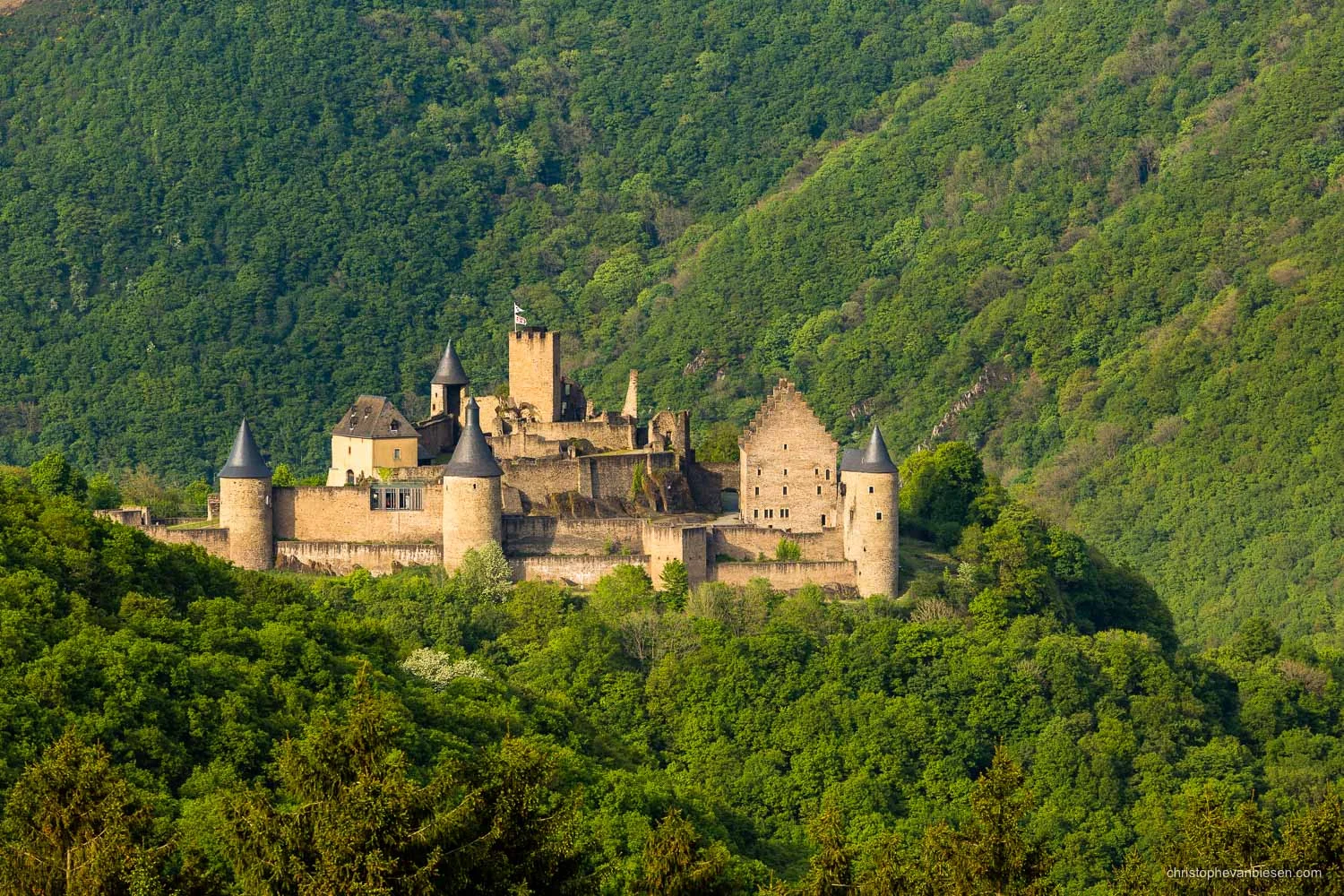 Bourscheid Castle in Luxembourg