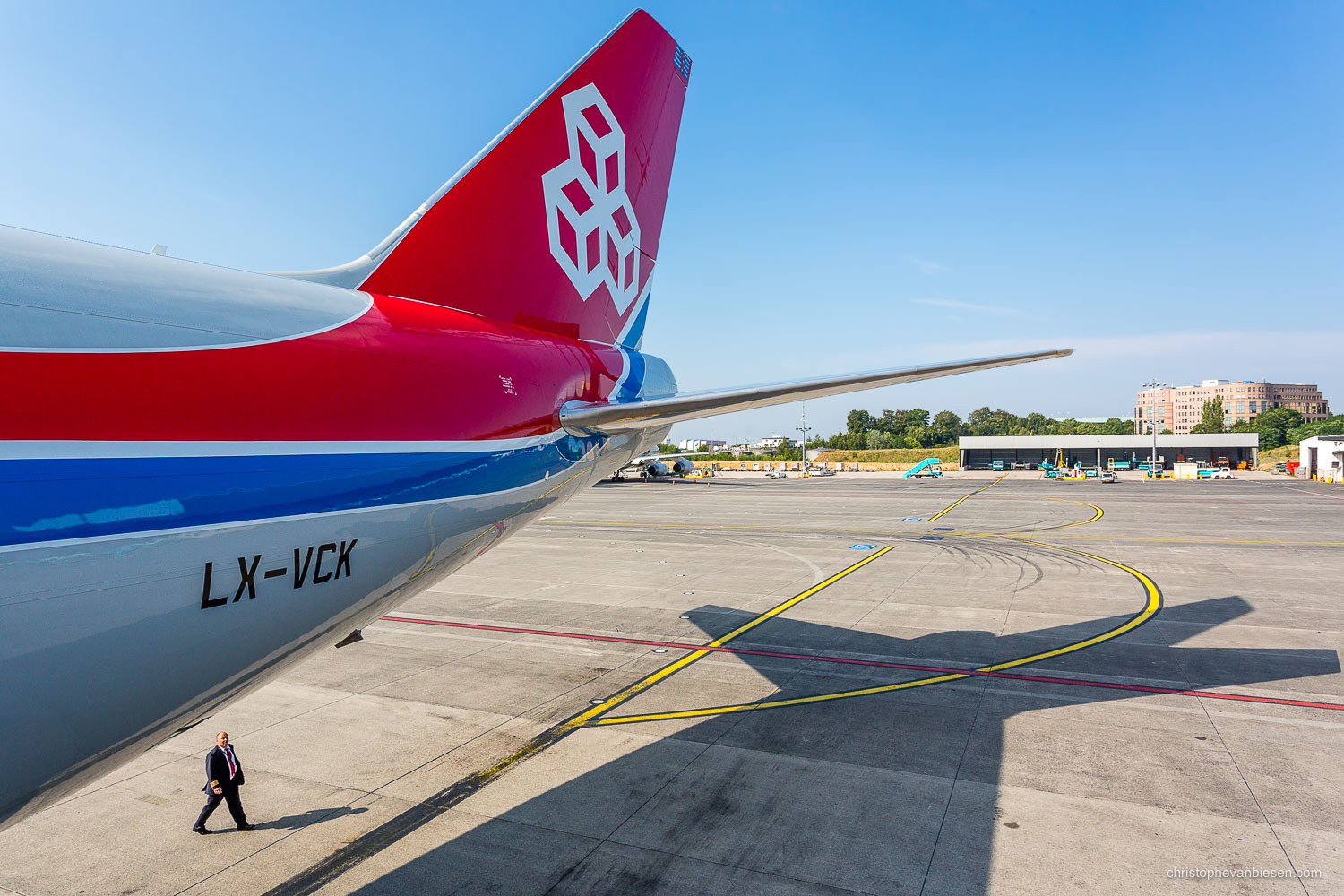 Work with me - Commission Work - Boeing 747 of Luxembourg's Cargolux fleet - Pilot - Photography by Christophe Van Biesen - Luxembourg Landscape and Travel Photographer